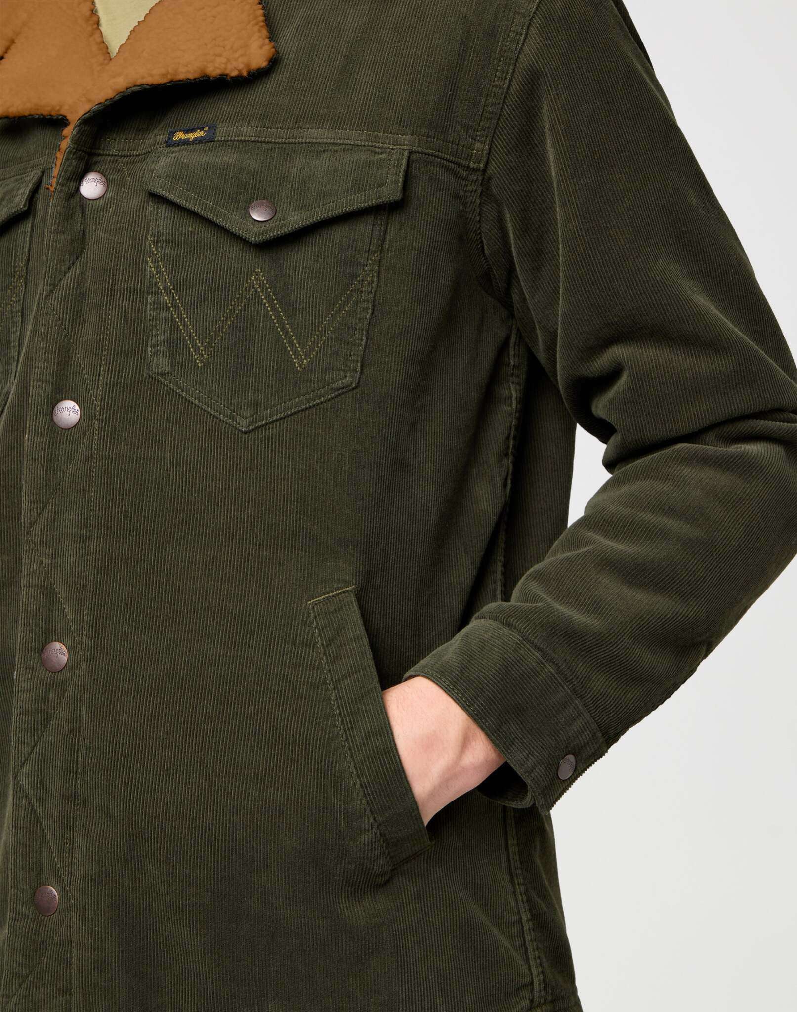 Wrange Coat in Forest Night Jackets Wrangler