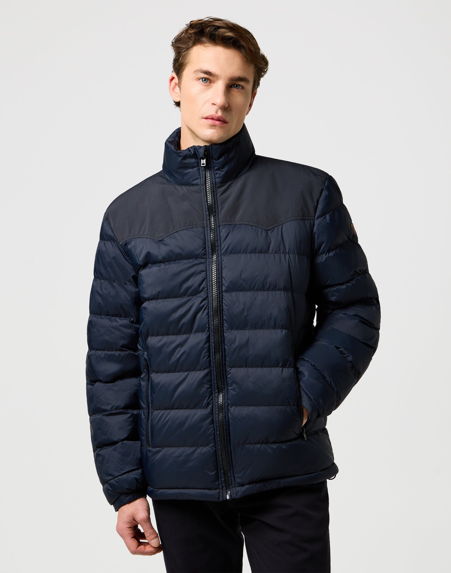 Packable Puffer in Black Jackets Wrangler