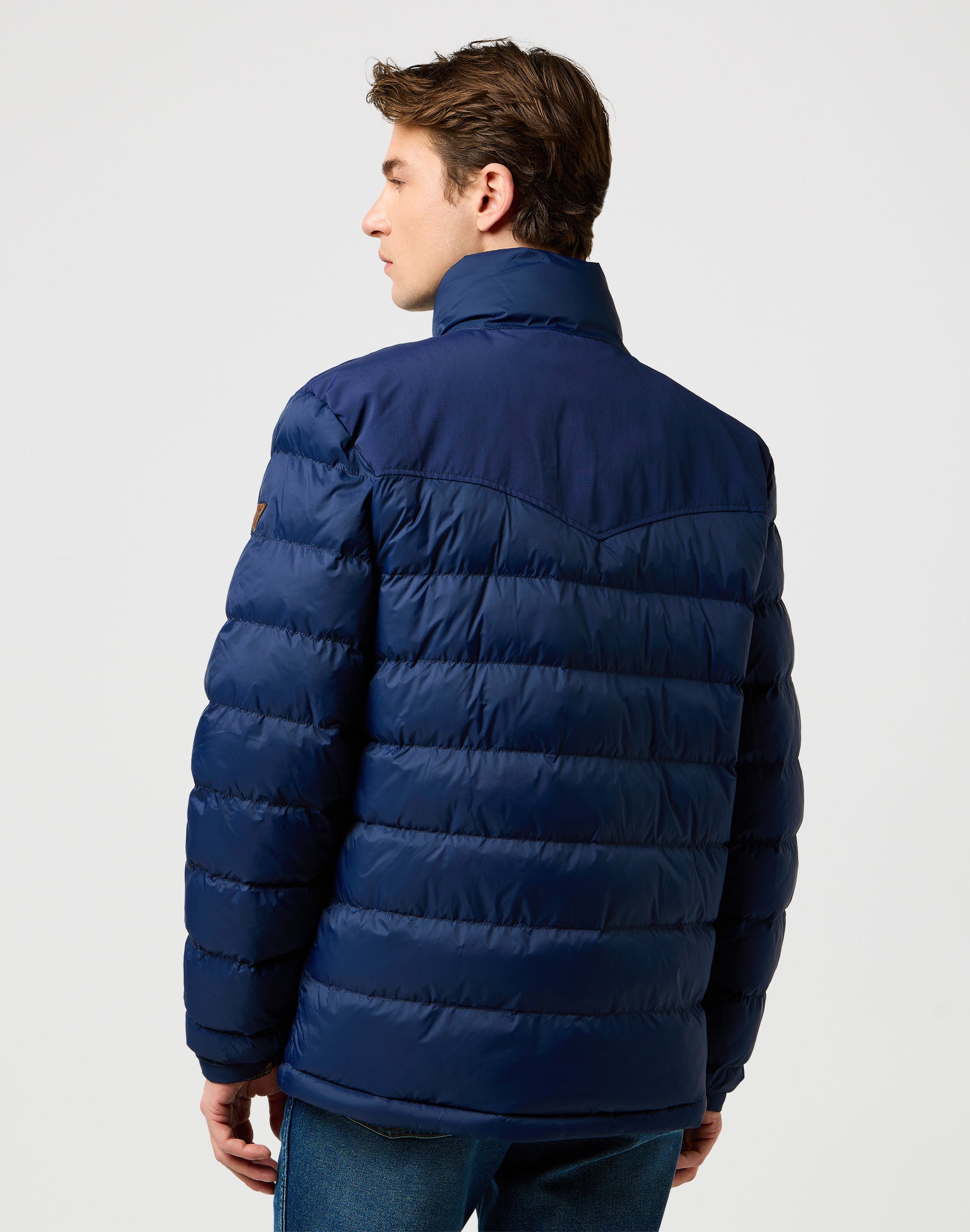 Packable Puffer in Navy Jackets Wrangler