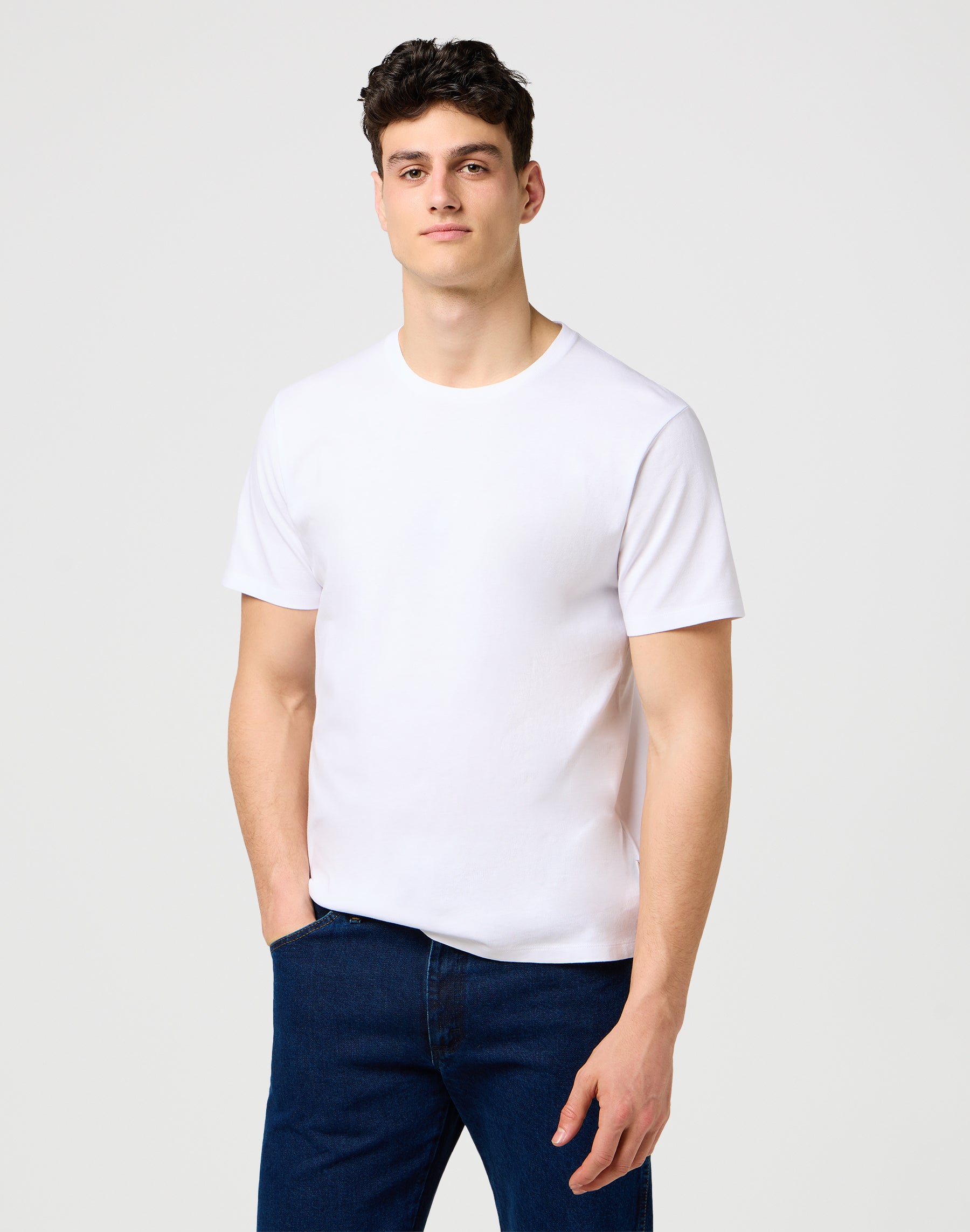3 Pack Tee in White T-Shirts Wrangler