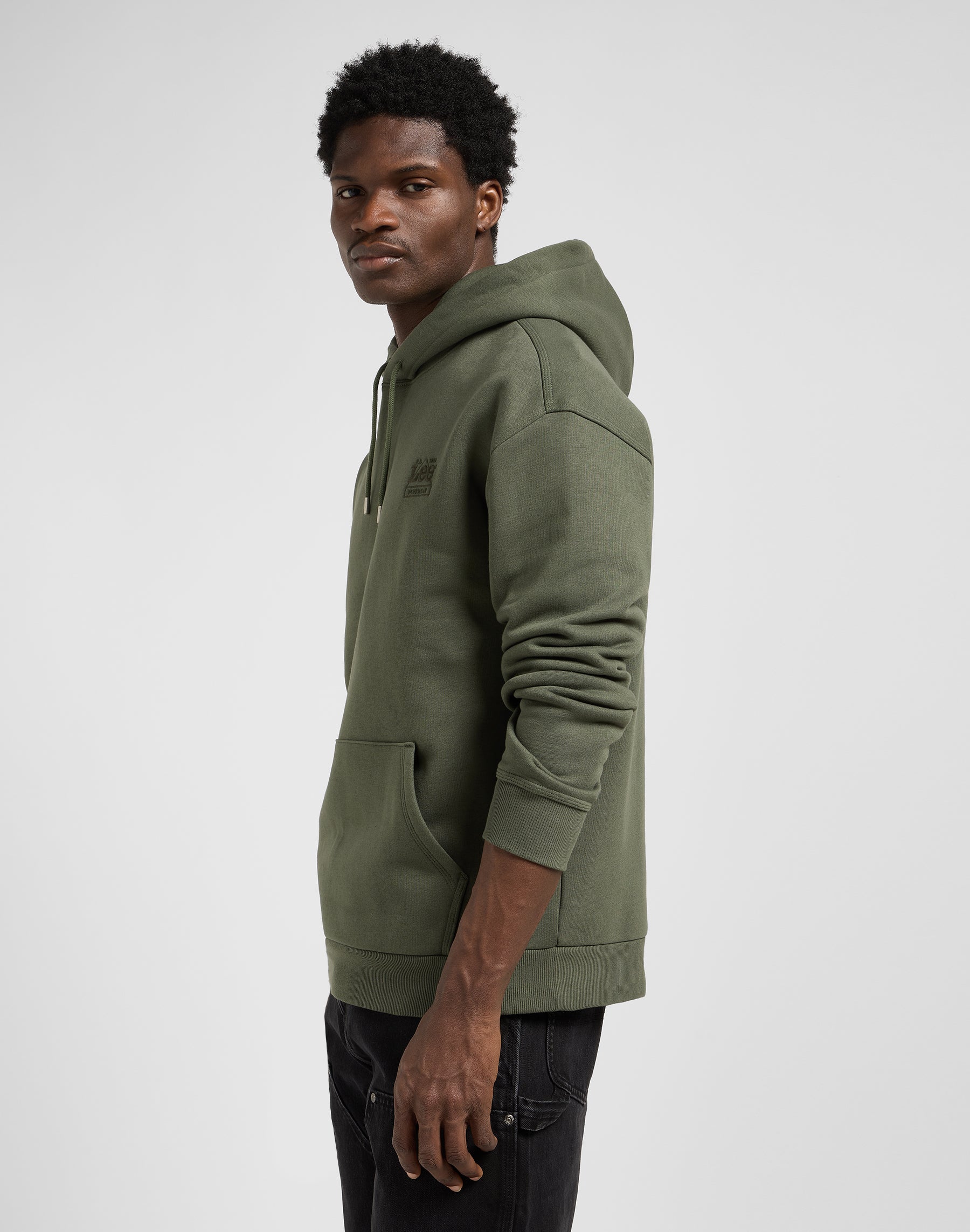 Ww Essential Hoodie in Oak Moss Hoodie Lee