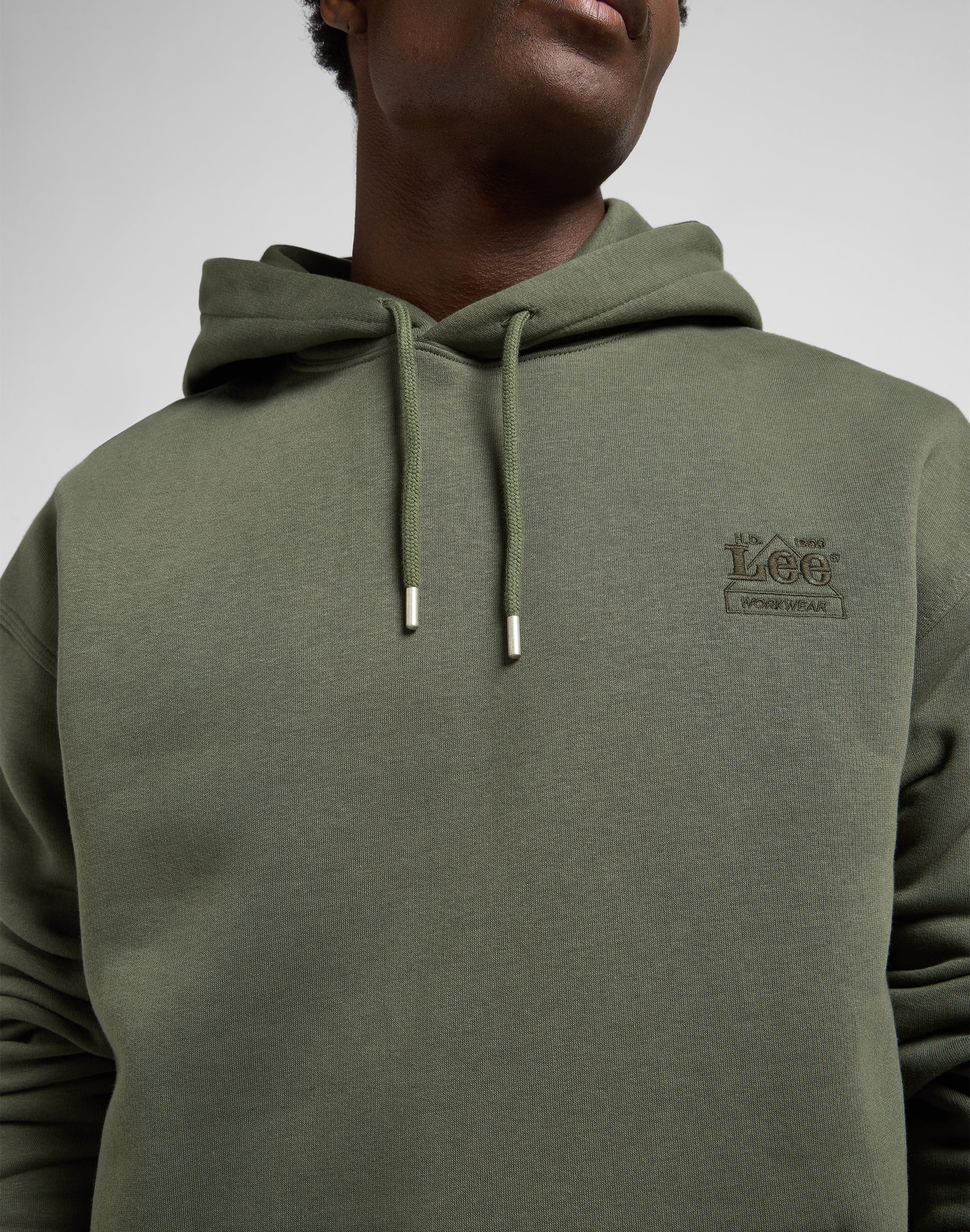 Ww Essential Hoodie in Oak Moss Hoodie Lee