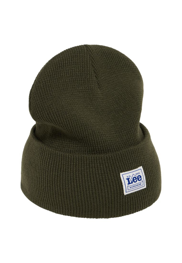 Workwear Beanie in Oak Moss Caps Lee