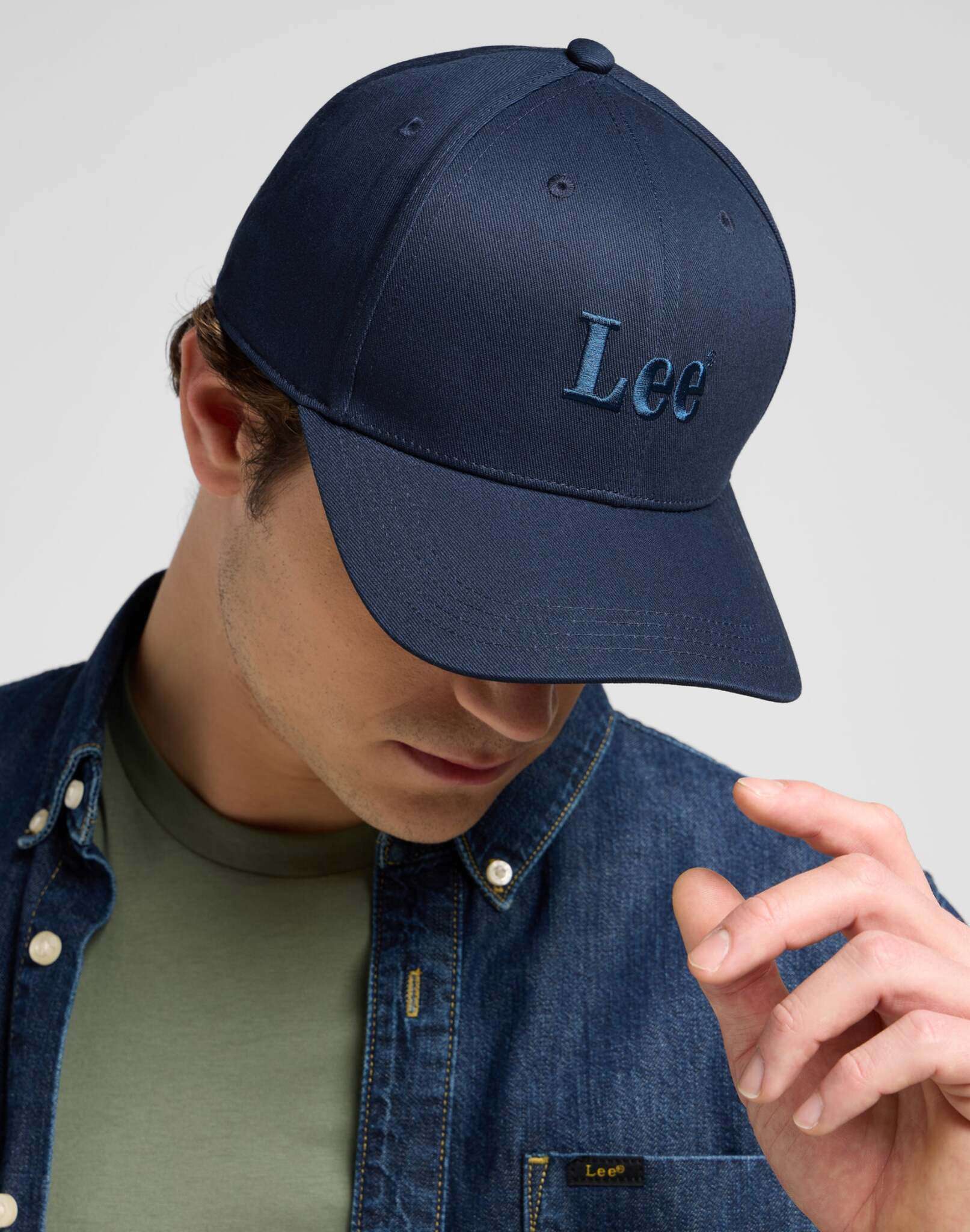 Lee Cap in Rivet Navy Caps Lee