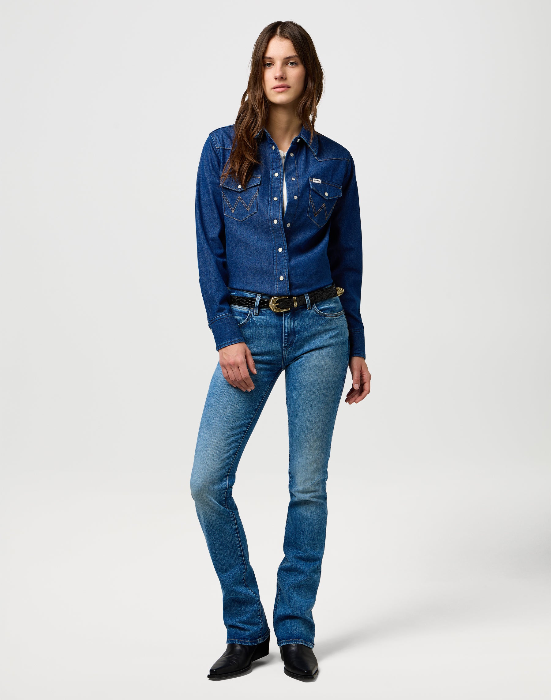 Bootcut in Rustler Wash Jeans Wrangler