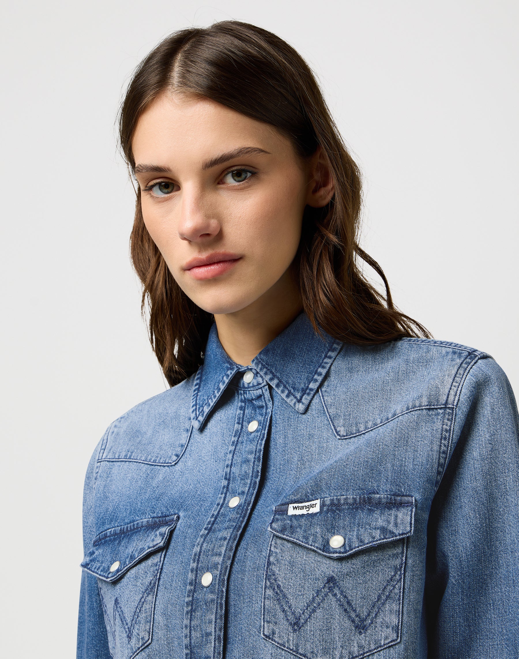 Heritage Shirt in Light Hand Shirts Wrangler