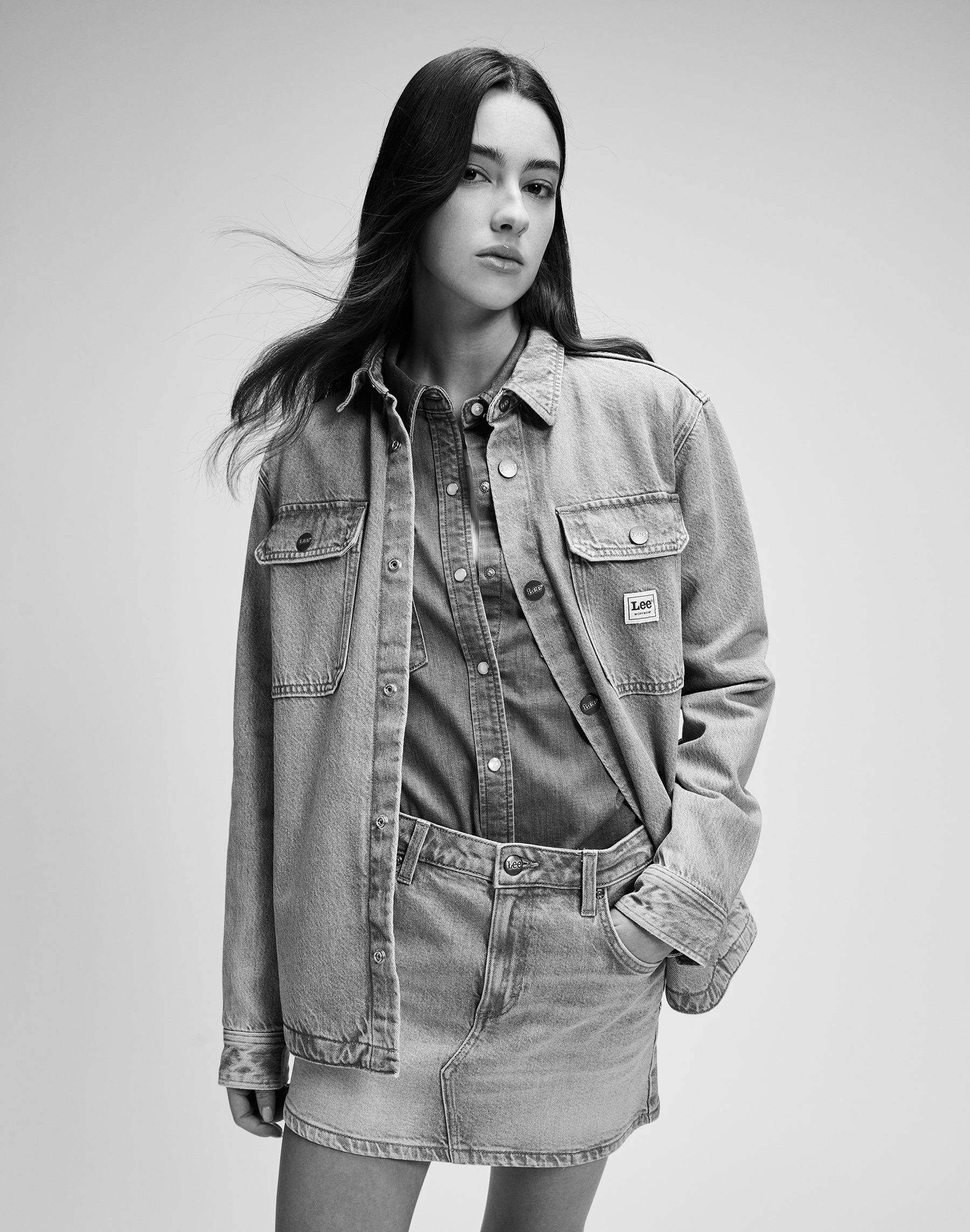 Workwear overshirt in Just Me