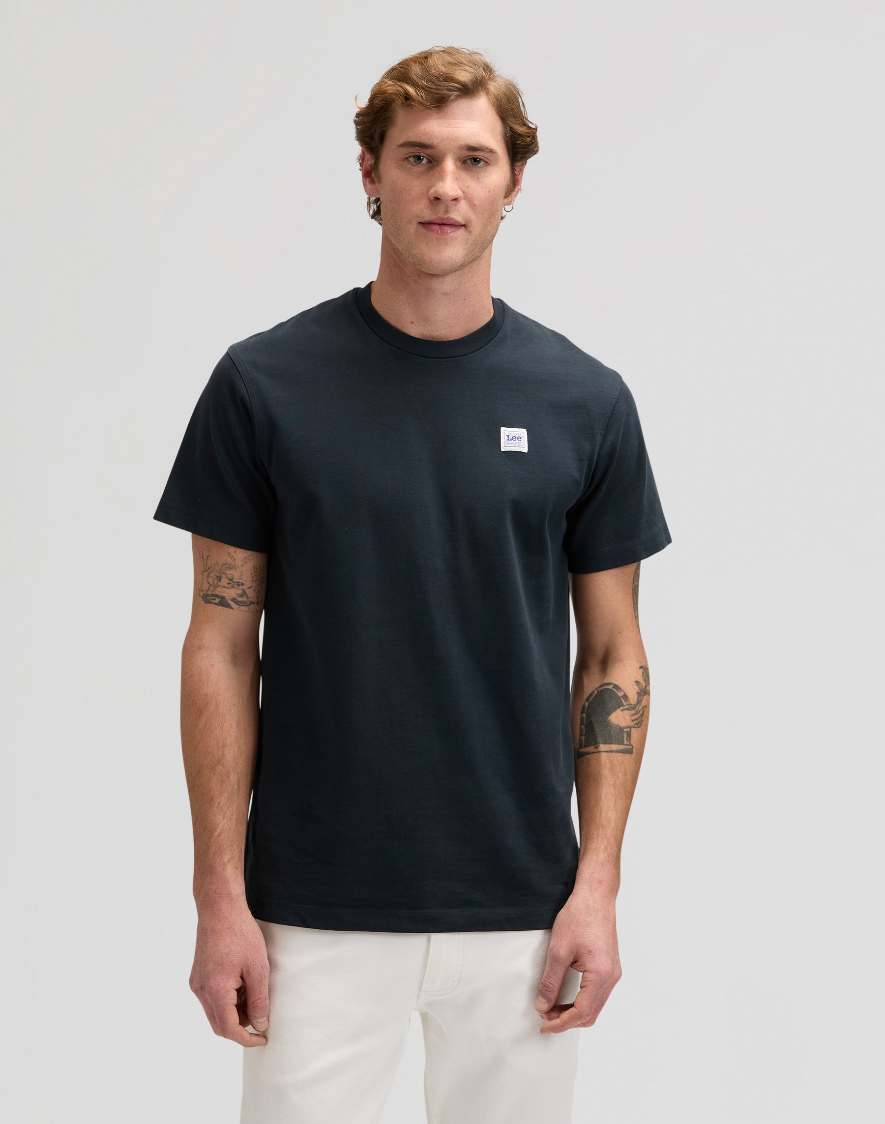 Workwear tee in Rebel Navy