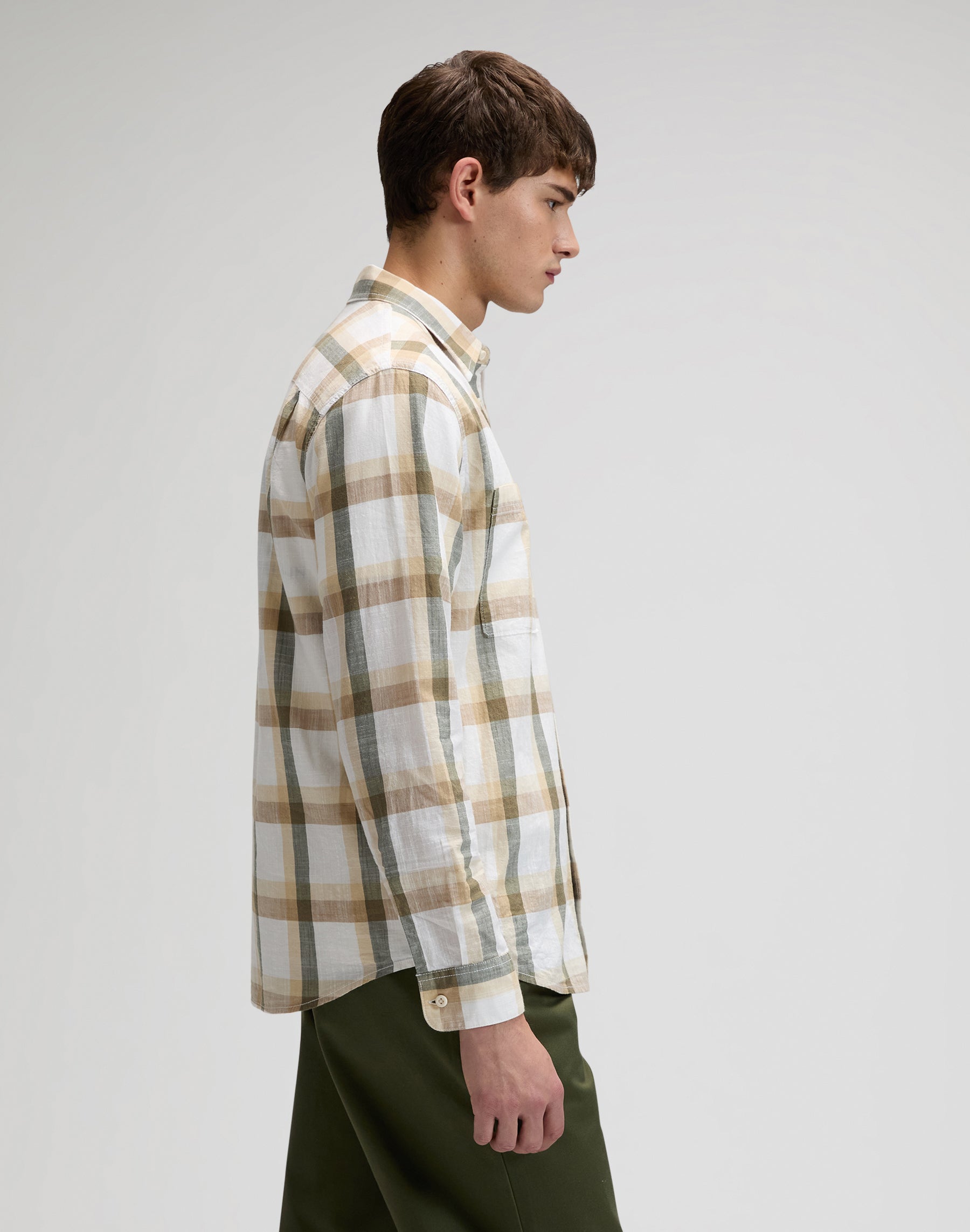 Workwear Shirt 2.0 in Oak Moss Plaid