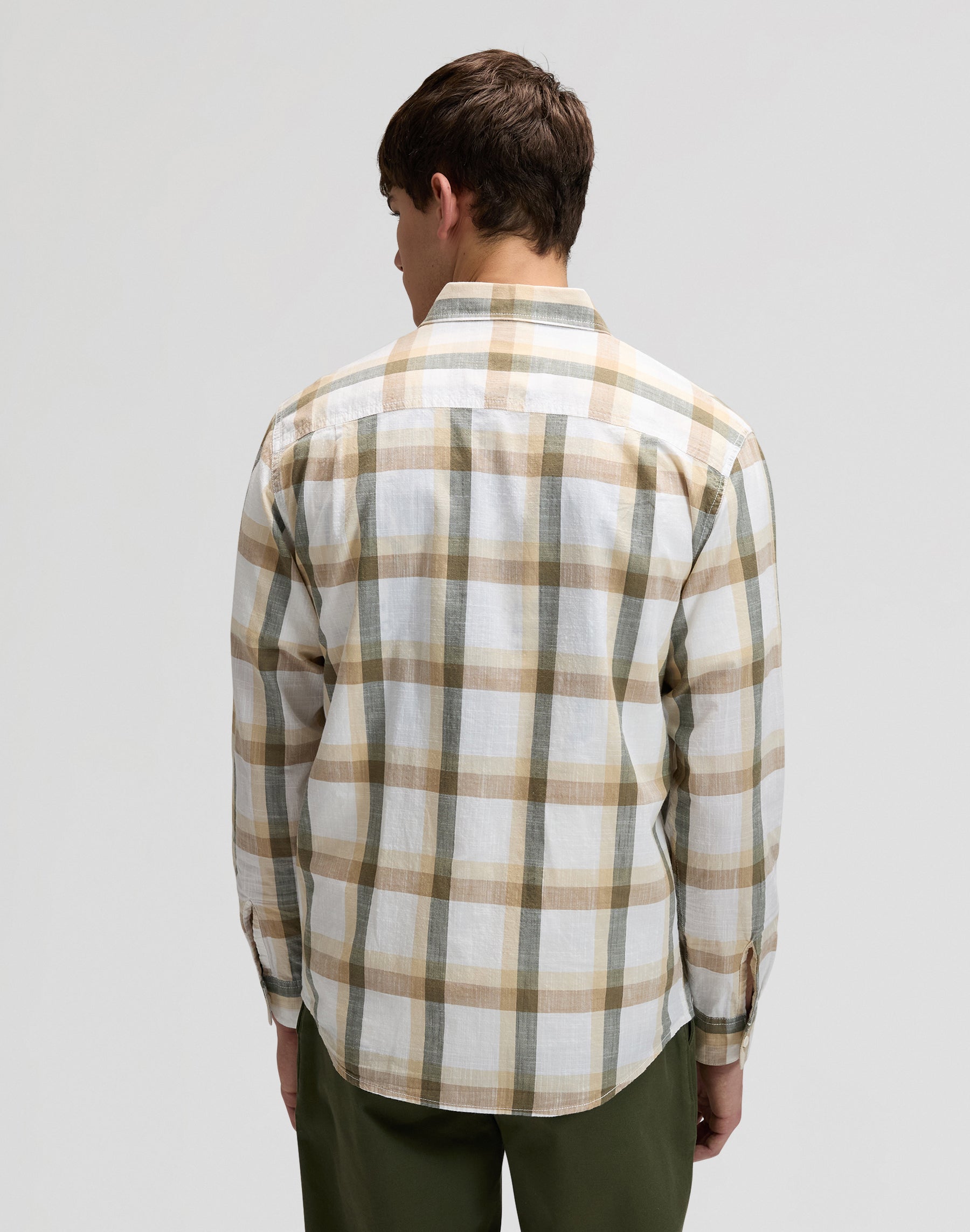 Workwear Shirt 2.0 in Oak Moss Plaid