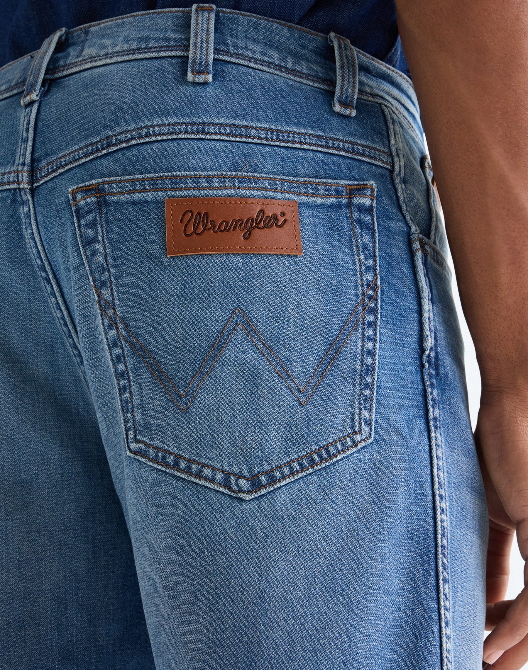 Texas shorts in Harbor Blue denim shorts Wrangler