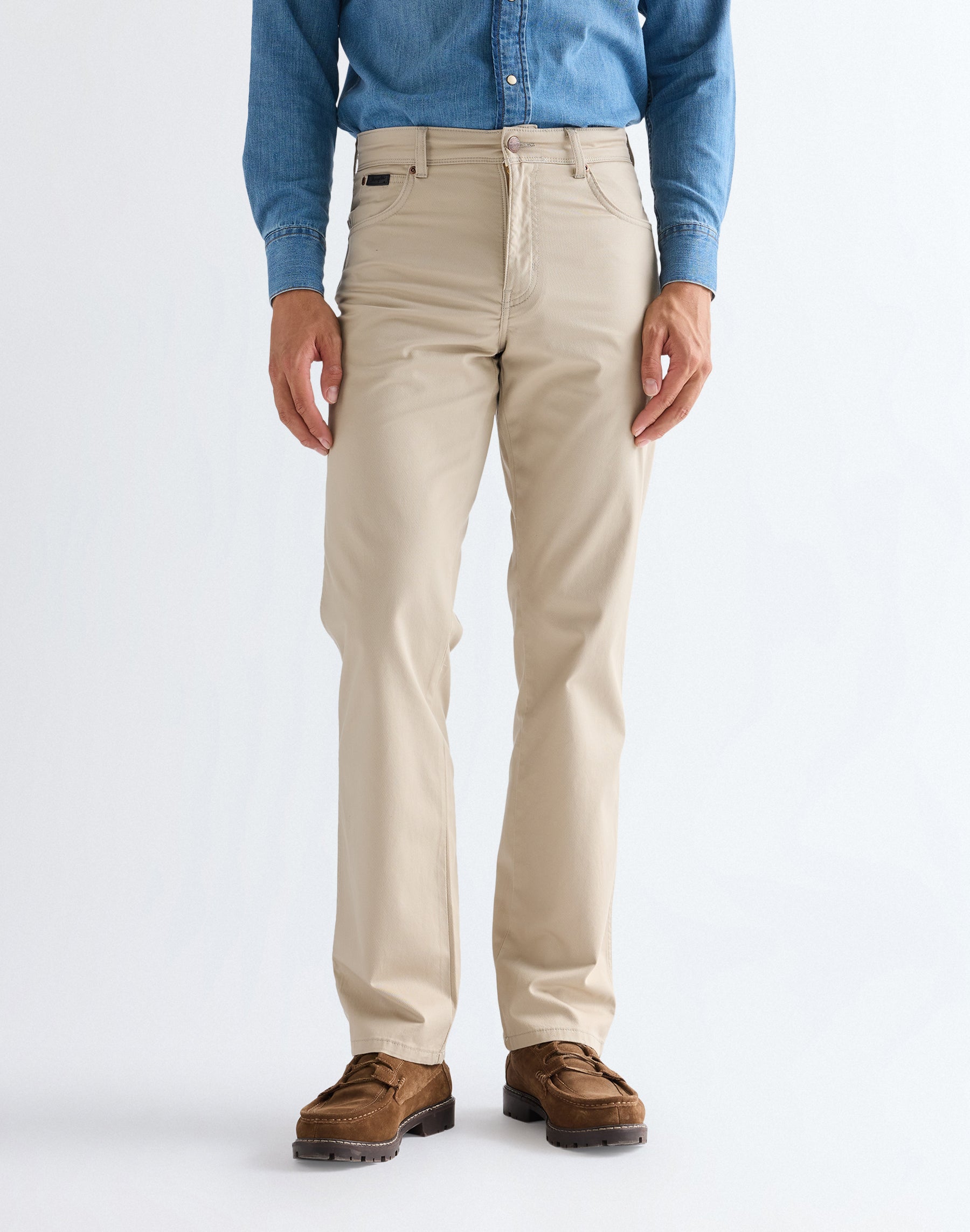 Texas in Plaza Taupe Pants Wrangler