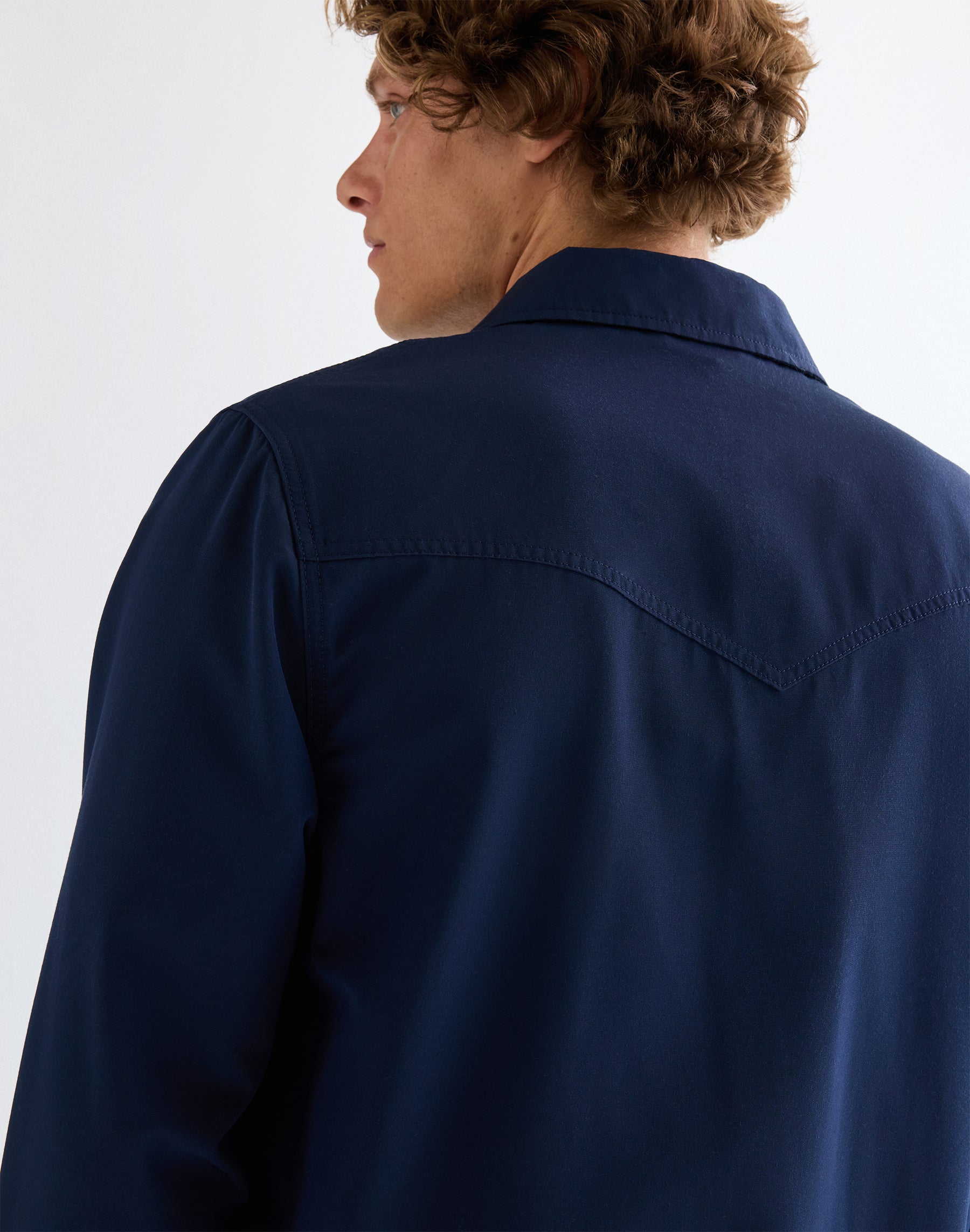Coach jacket in navy