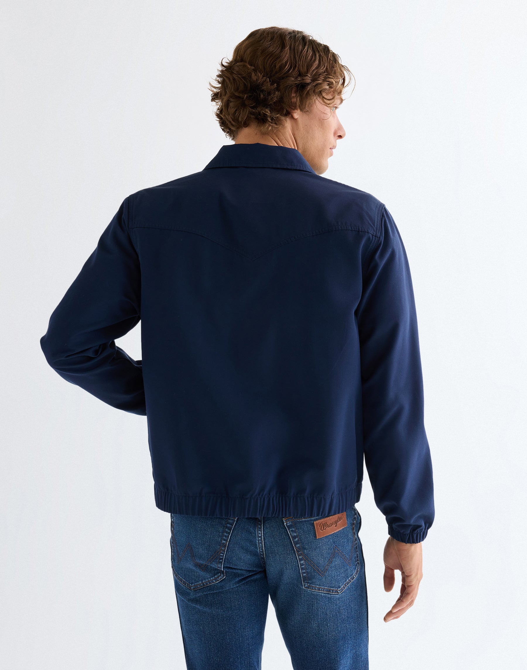 Coach jacket in navy