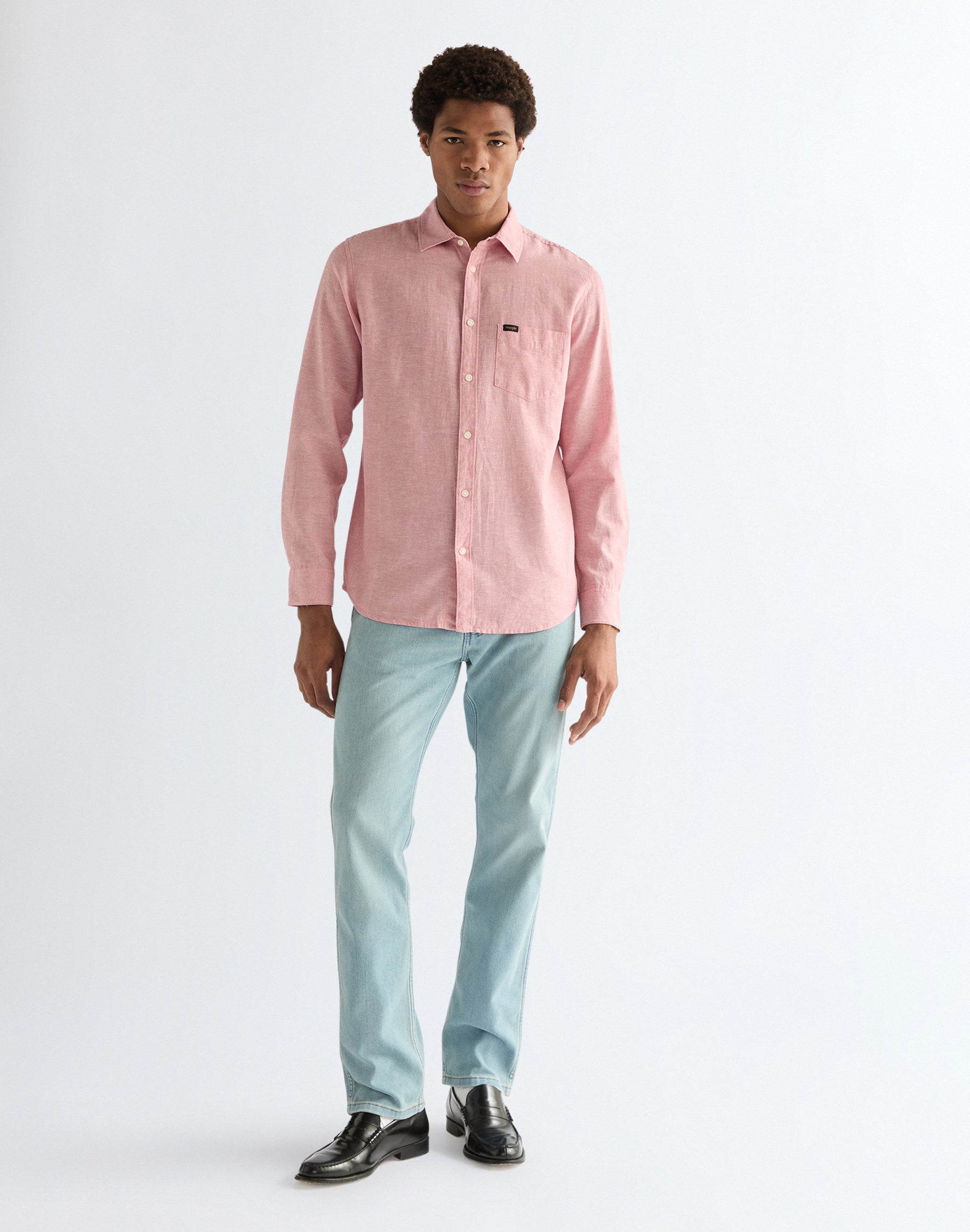 1 pocket shirt in dusty rose Shirts Wrangler