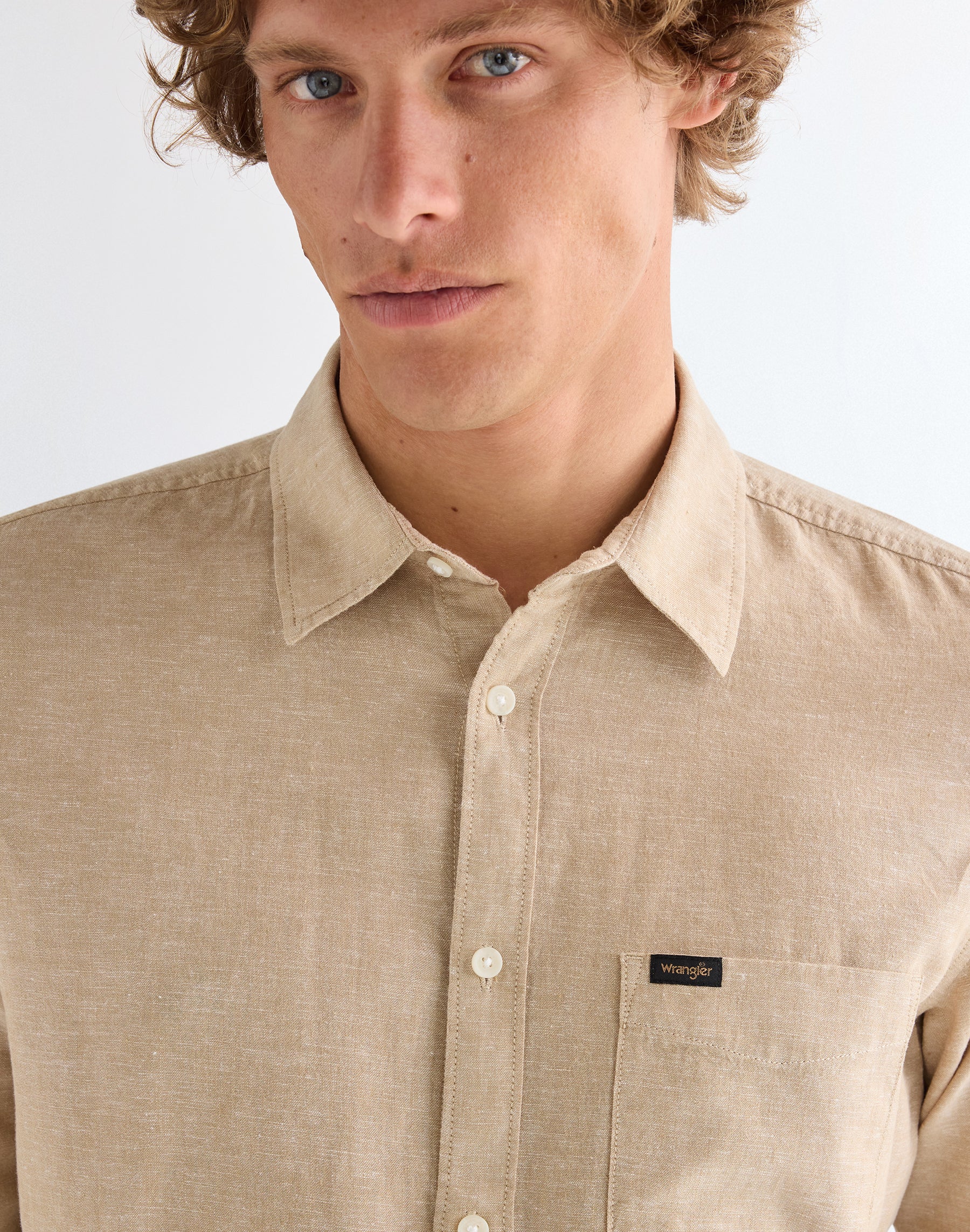1 Pocket Shirt in Kelp Shirts Wrangler