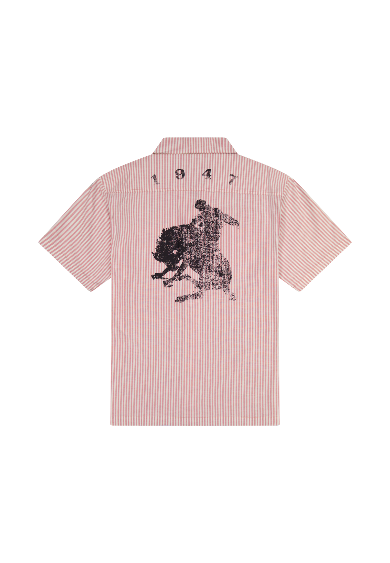 Short-sleeved resort shirt in dusty rose Shirts Wrangler