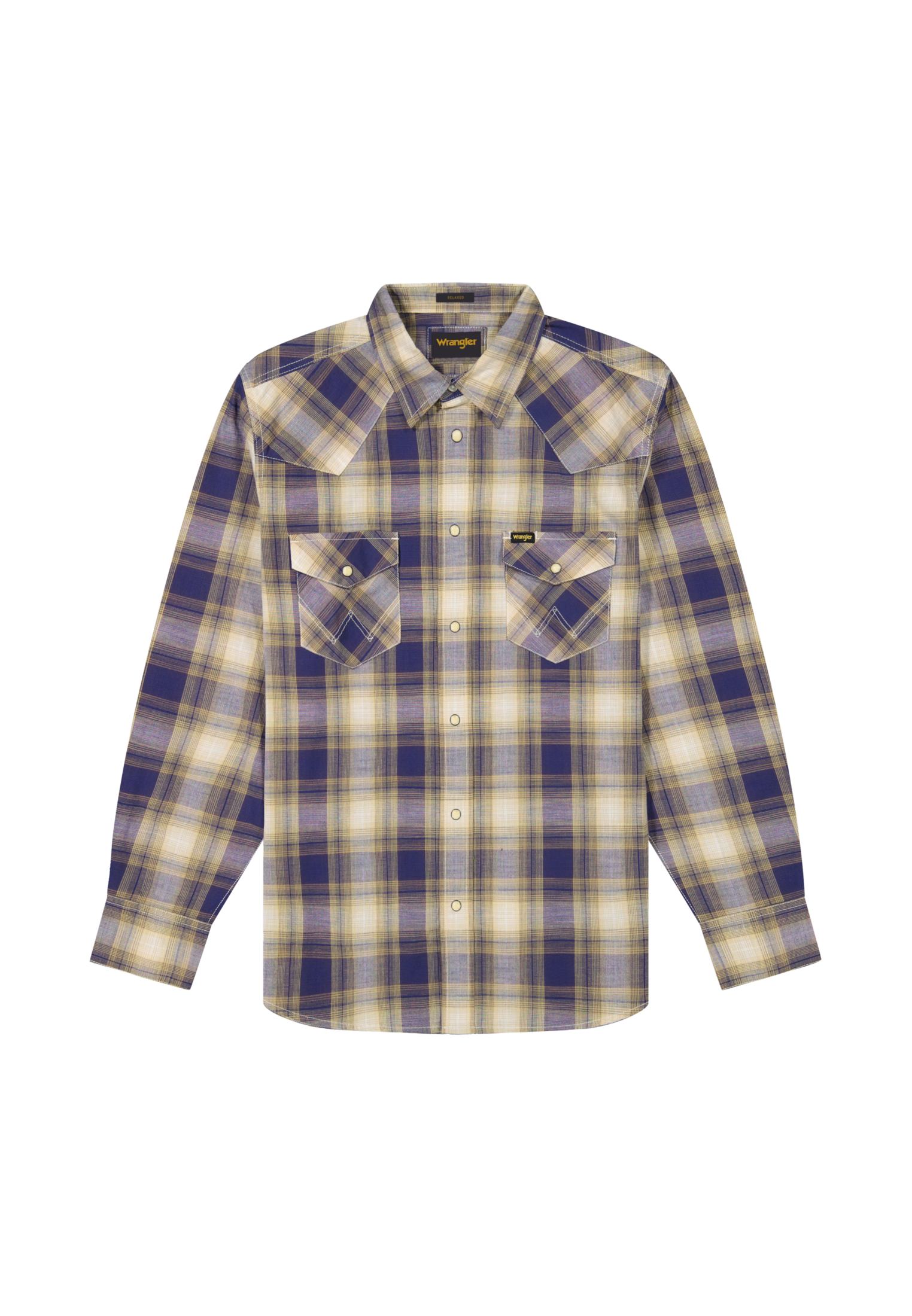 Western Shirt in Mood Indigo