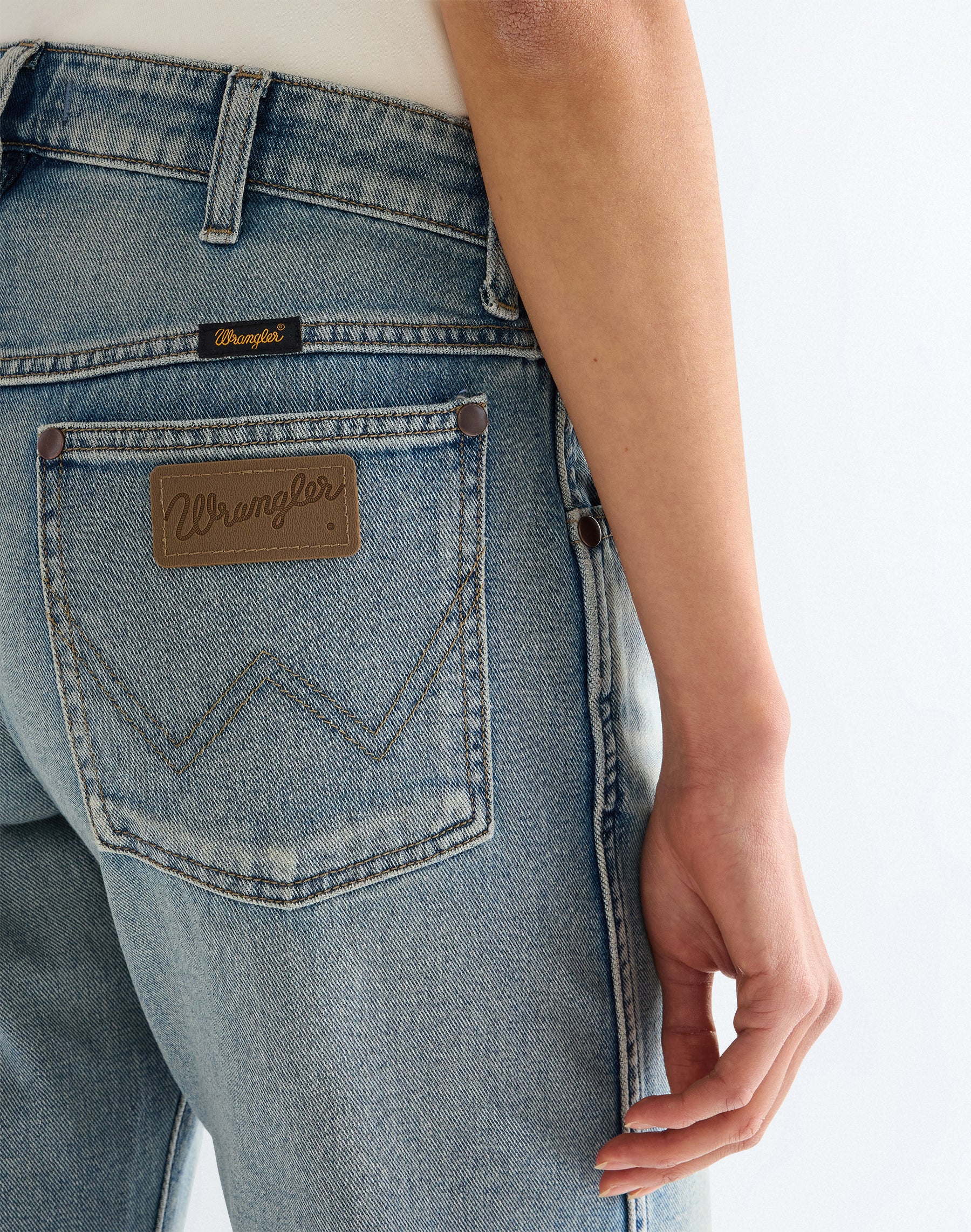 Low Rise Jean in Hippie Haze Jeans Wrangler
