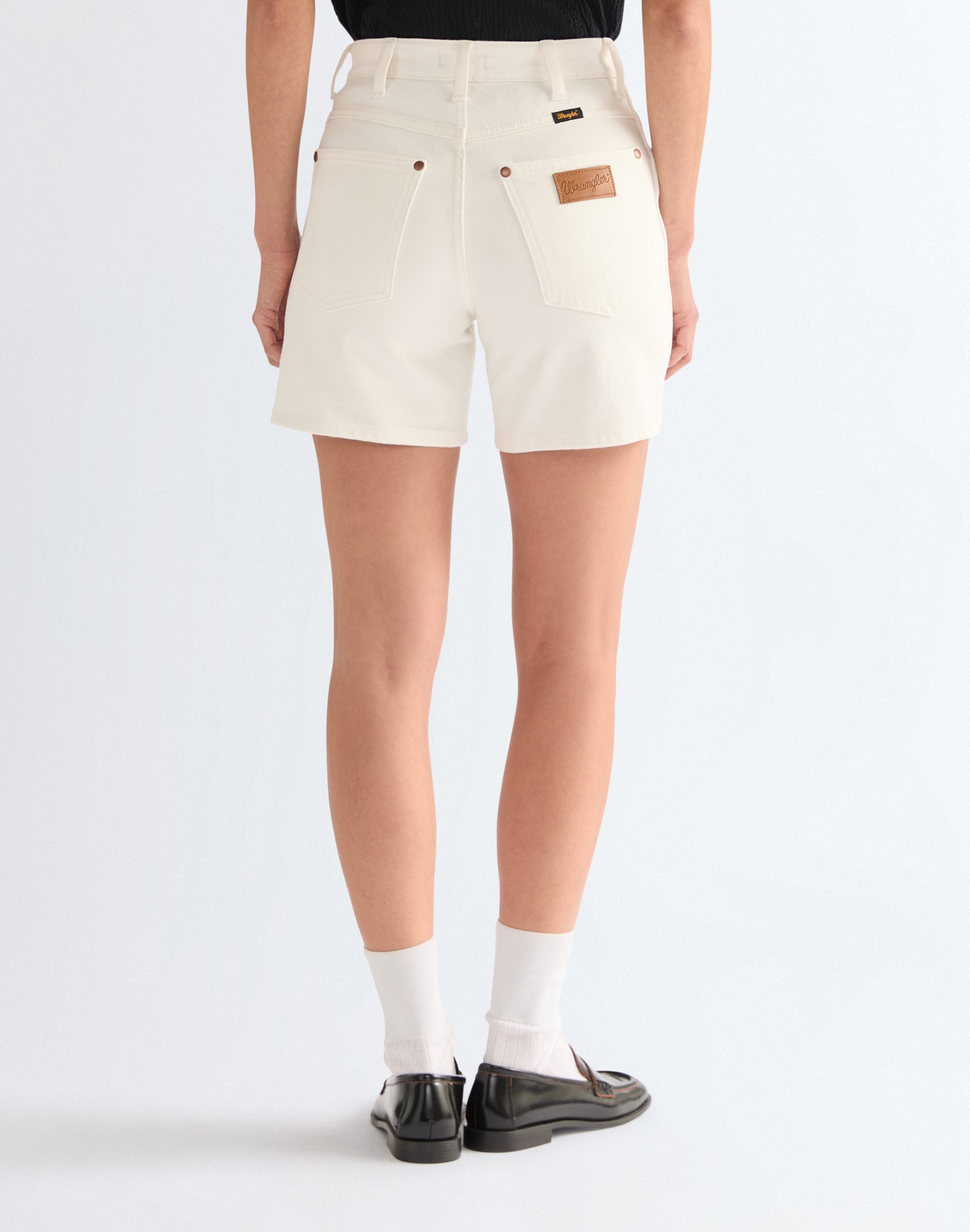 Cowboy Shorts 5 Inch in Swan Shorts Wrangler