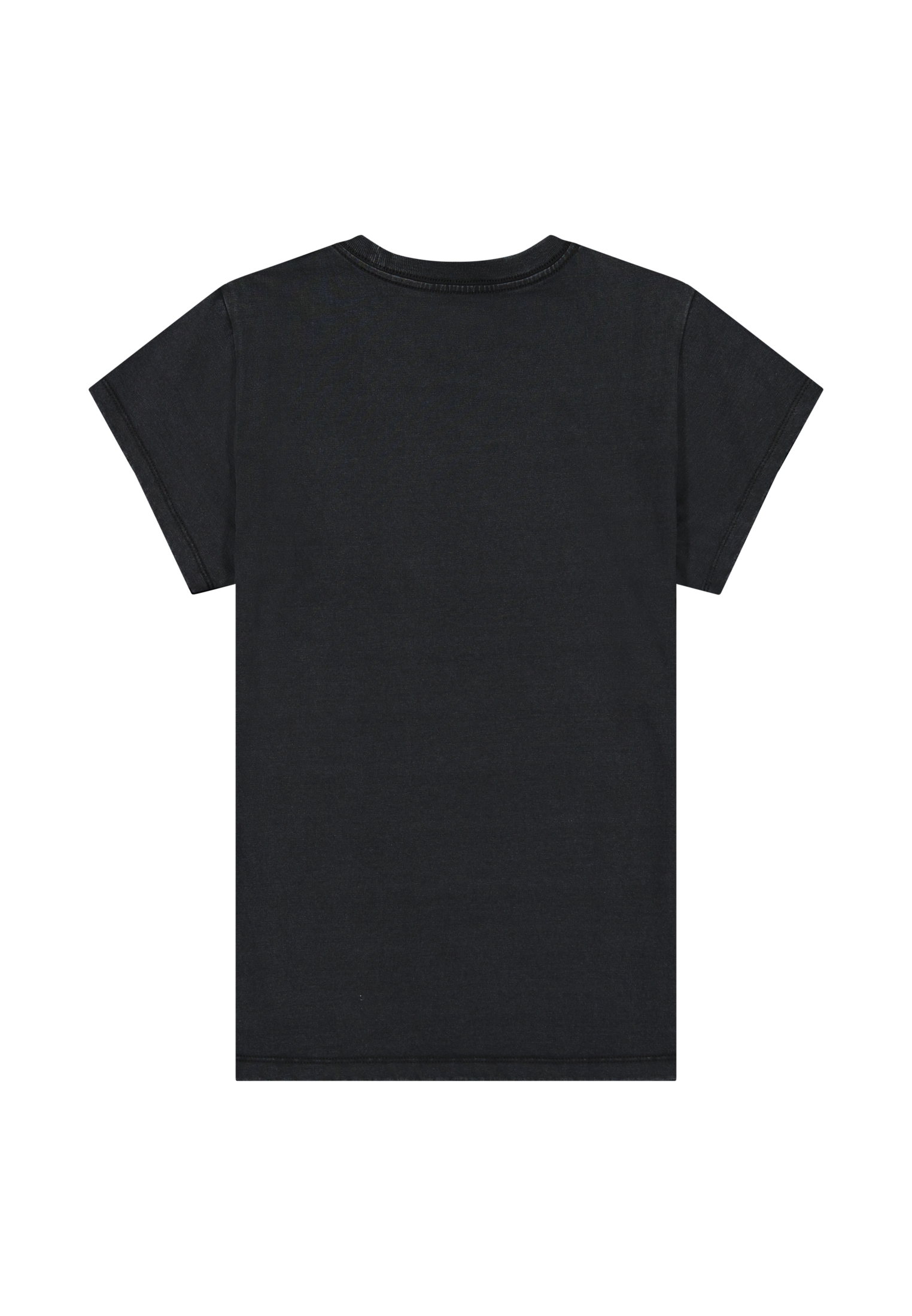 Shrunken Band Tee in Faded Black