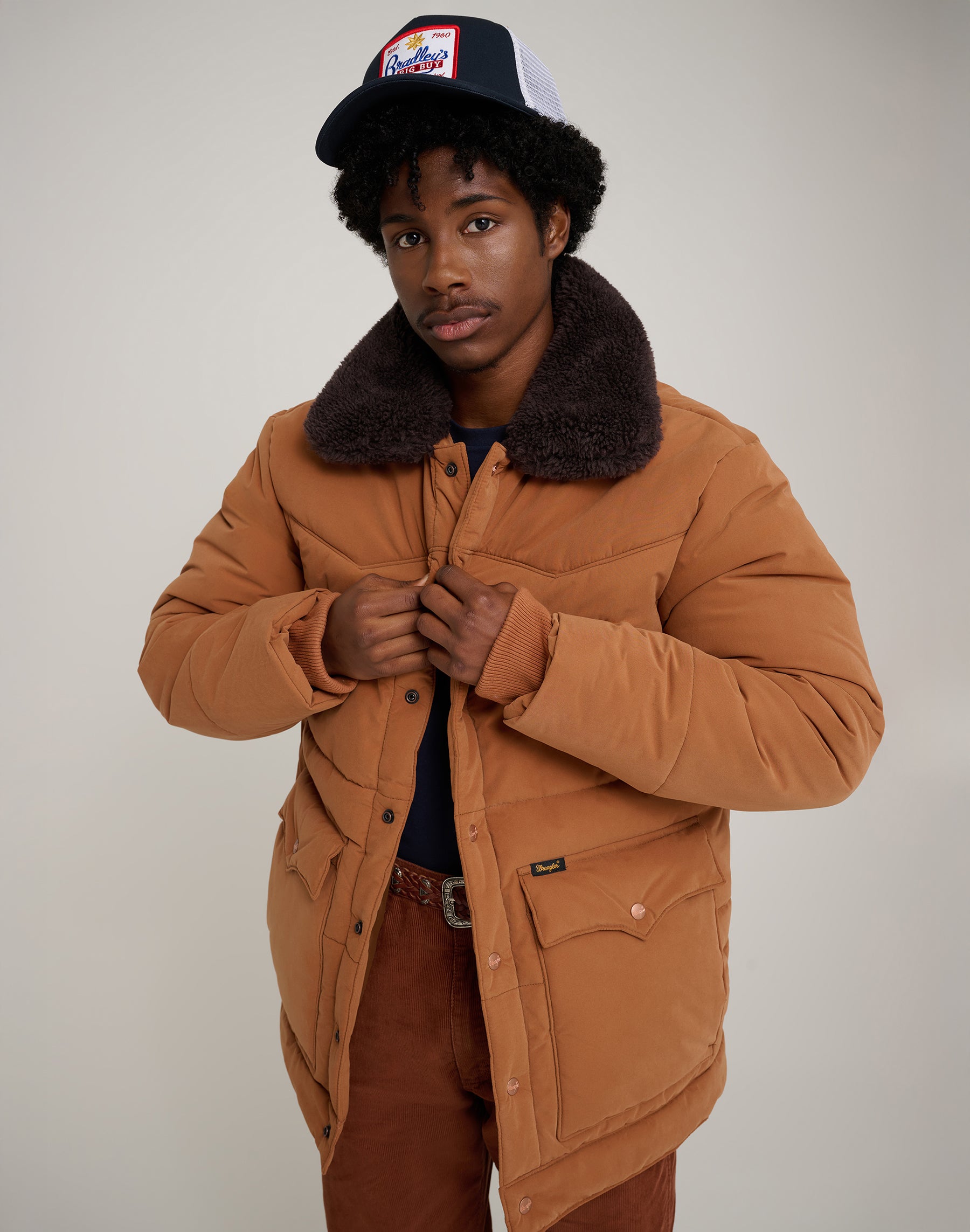 Hopper Jacket in Arganoil Jackets Wrangler