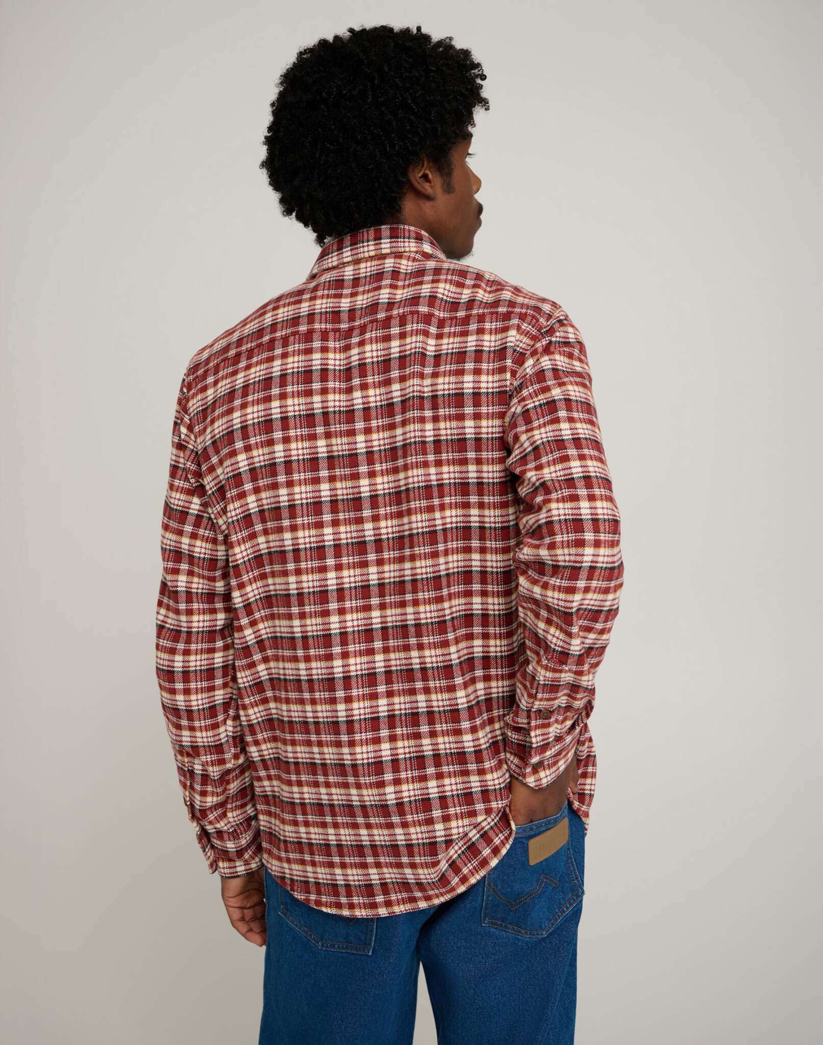 Will Shirt in Fired Brick Shirts Wrangler