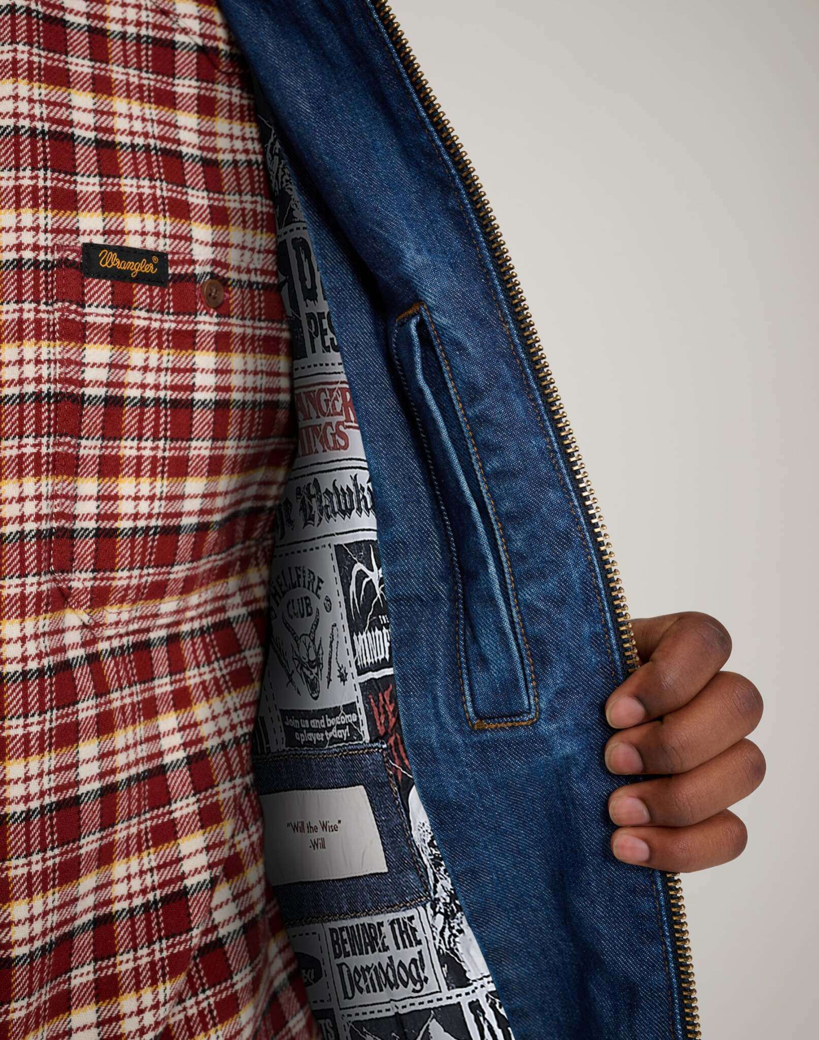 Will Jacket in Classic Blue Jackets Wrangler