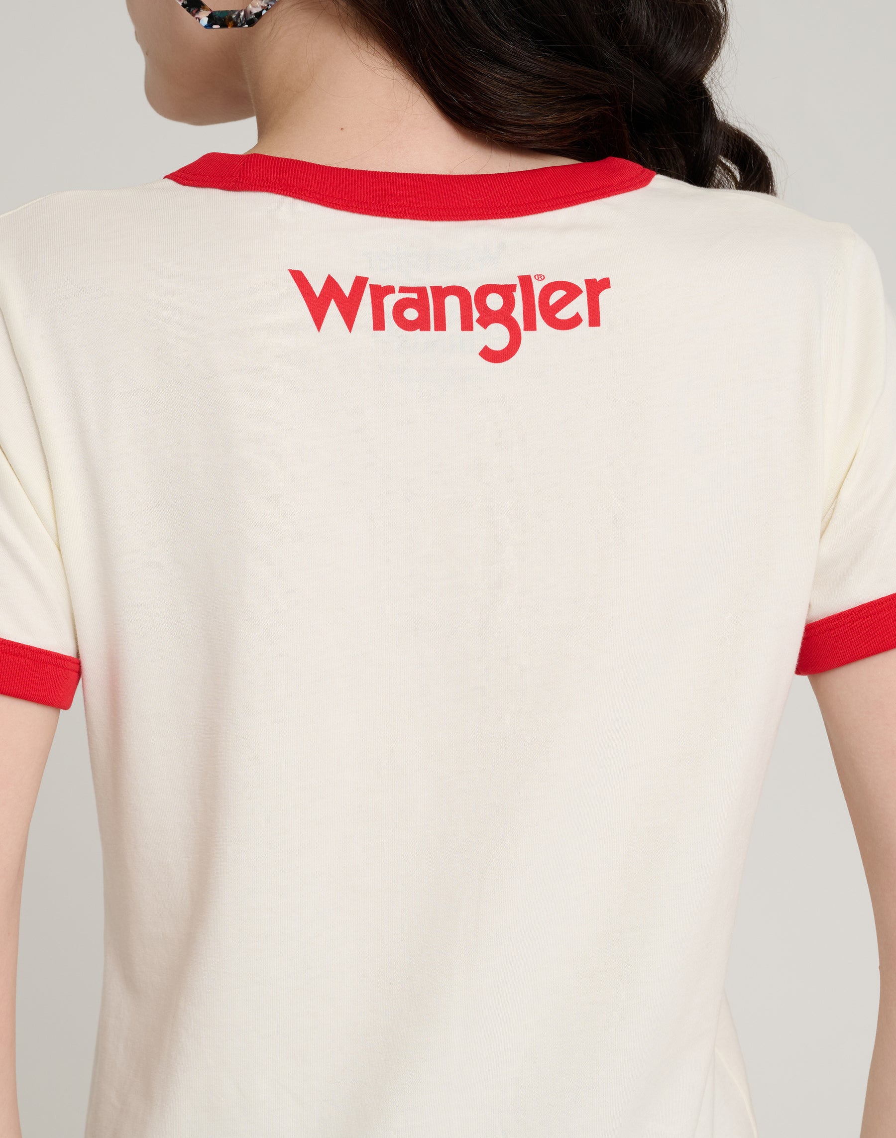 The Upside Down Tee in Marshmallow T-Shirts Wrangler