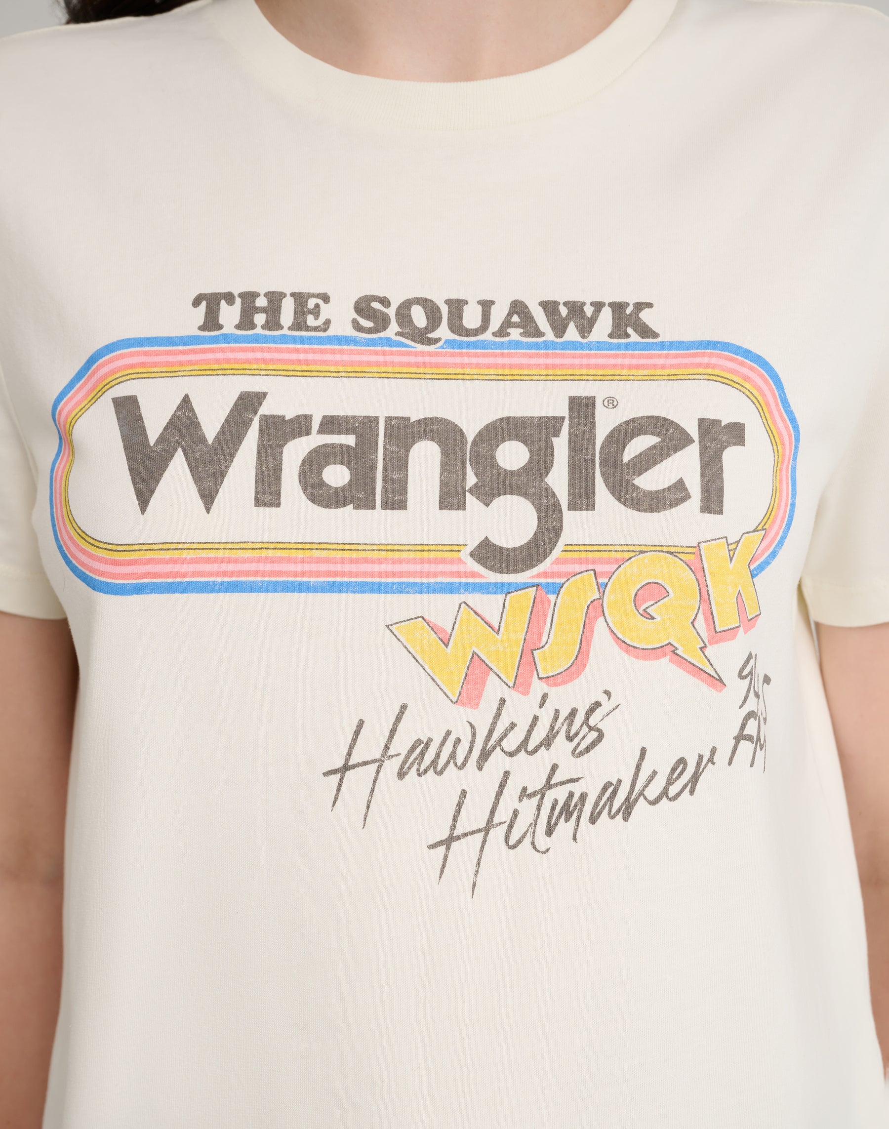 WSQK Tee in Marshmallow T-Shirts Wrangler