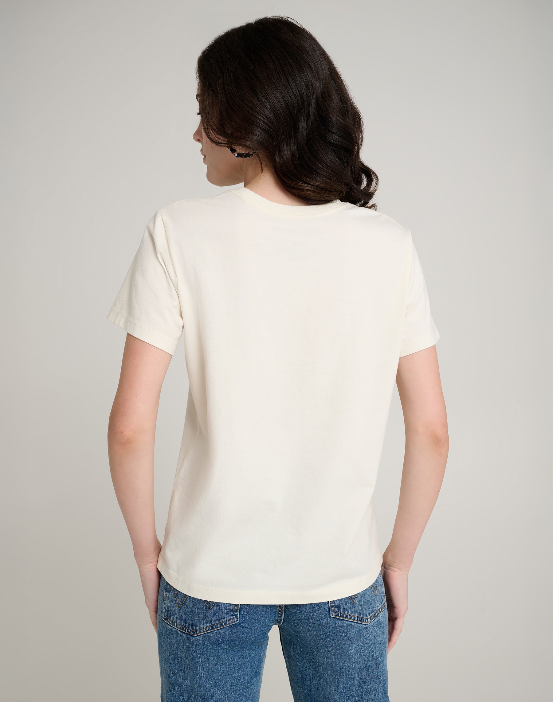 WSQK Tee in Marshmallow T-Shirts Wrangler