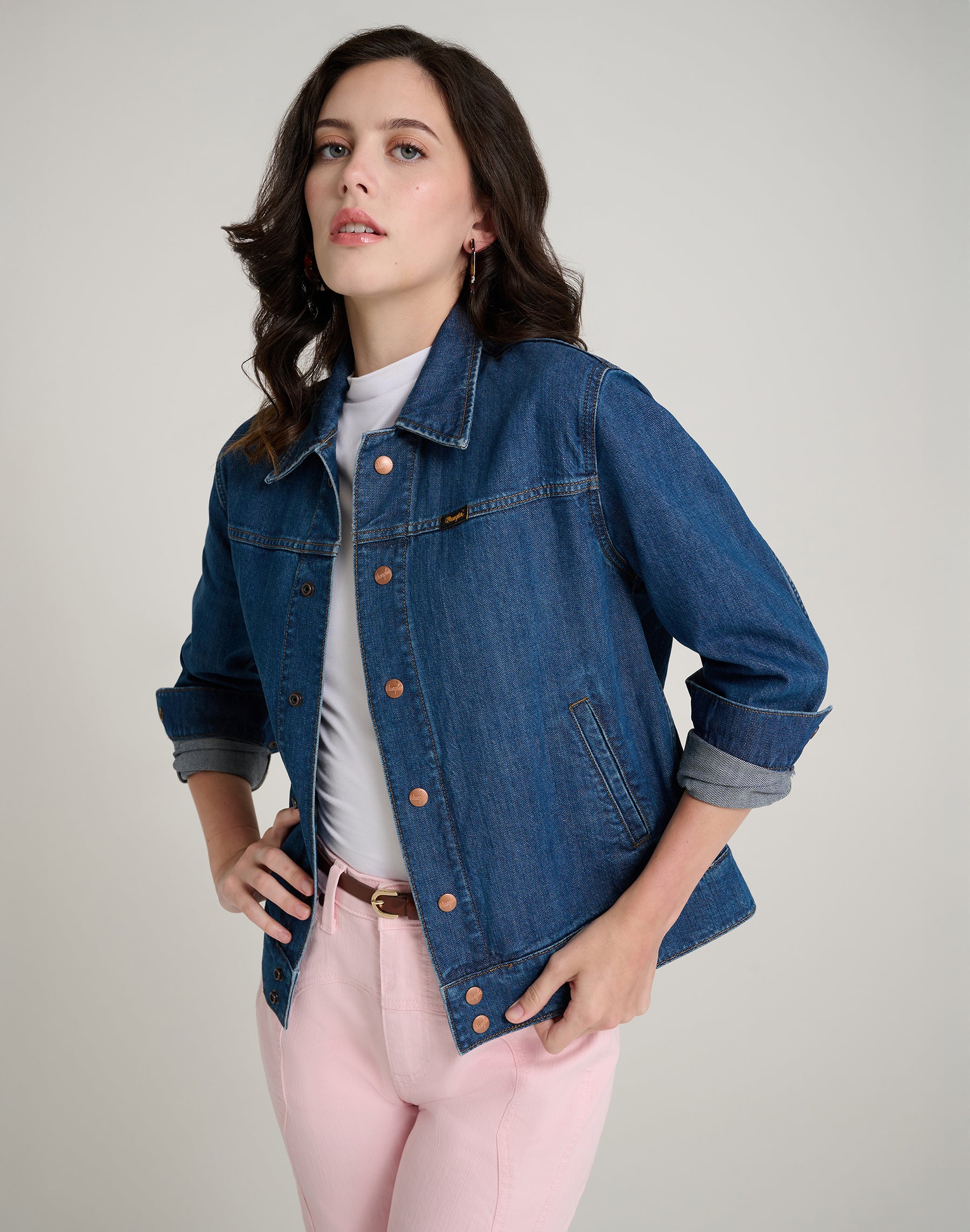 Nancy Jacket in Classic Blue Jackets Wrangler
