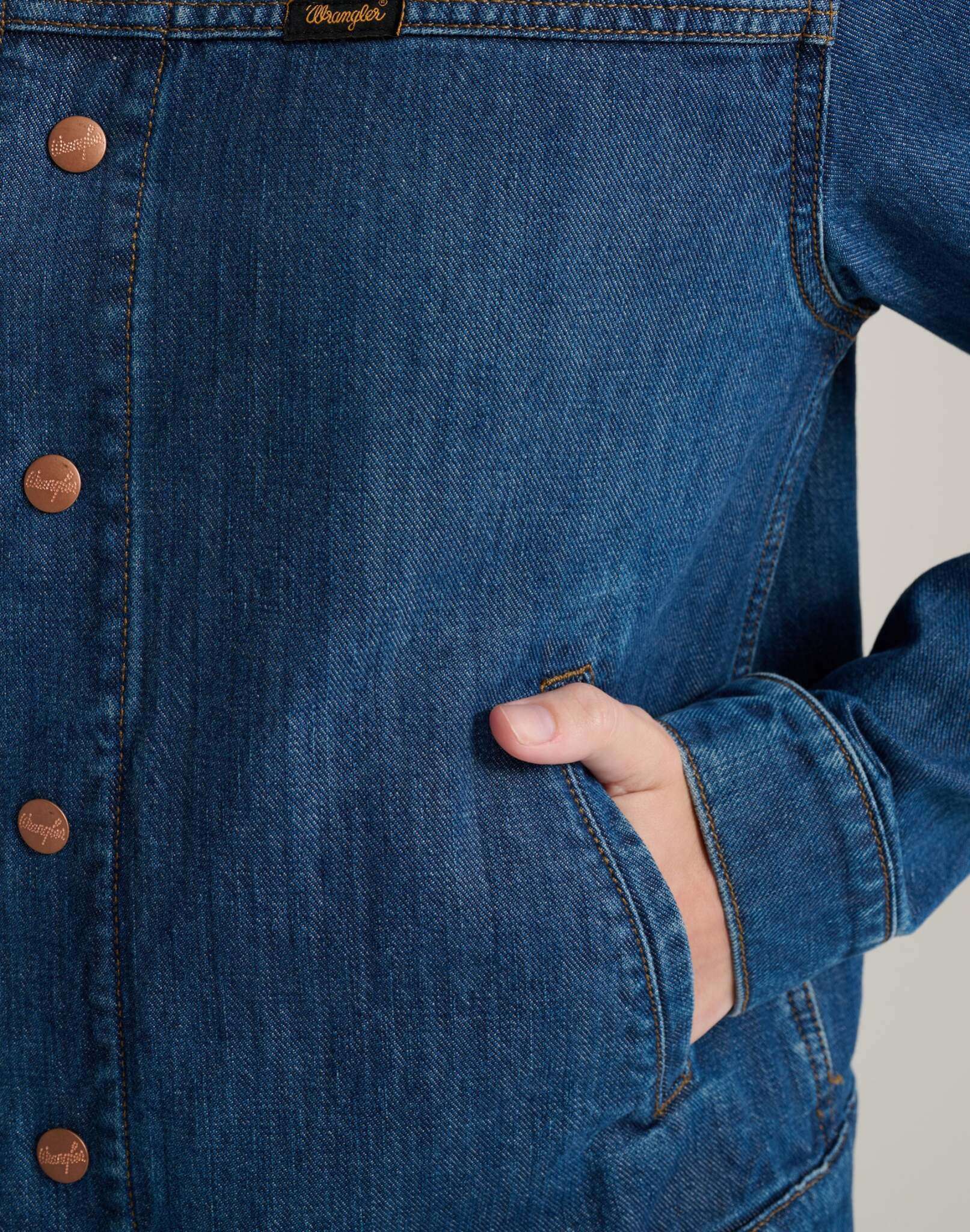 Nancy Jacket in Classic Blue Jackets Wrangler