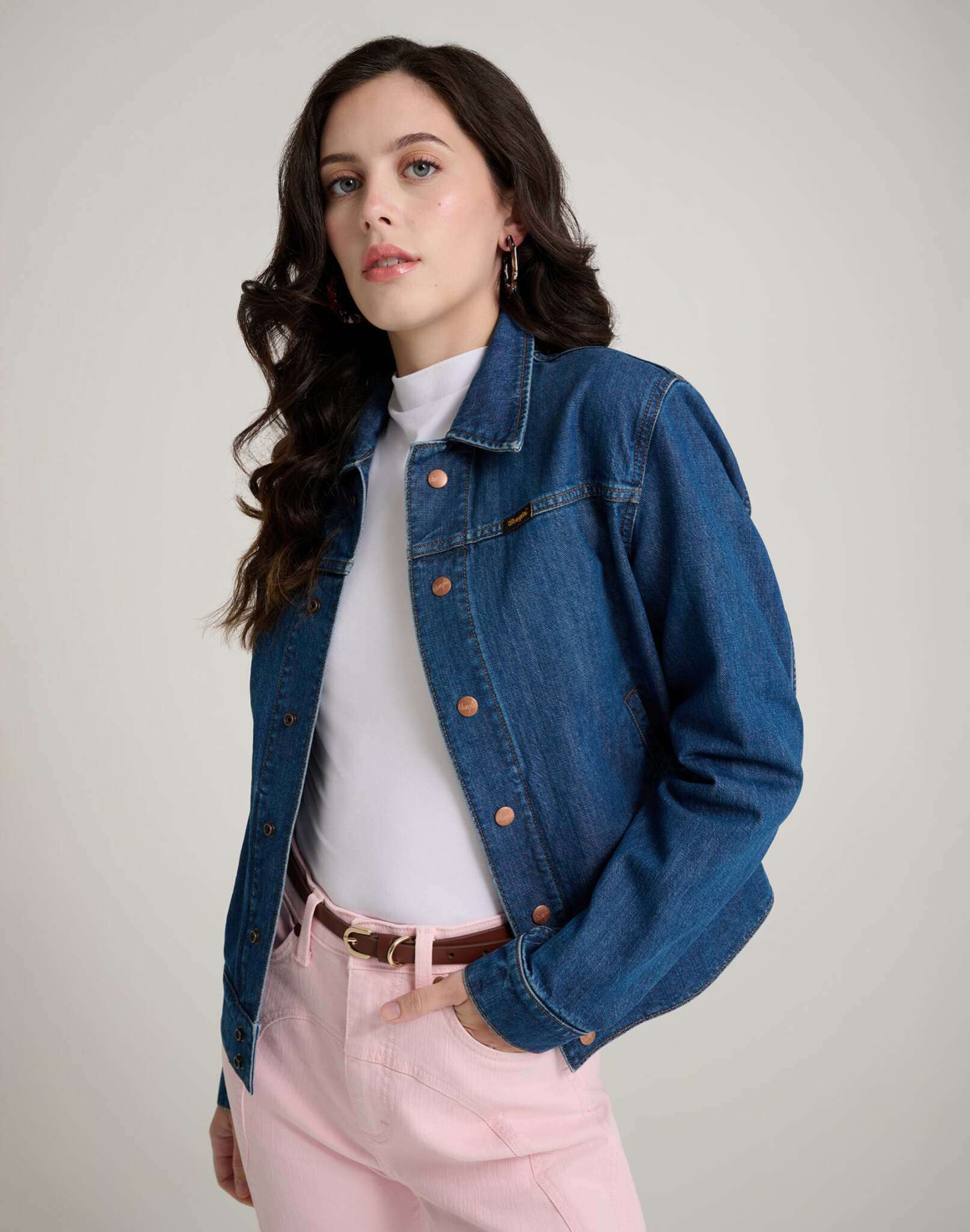 Nancy Jacket in Classic Blue Jackets Wrangler