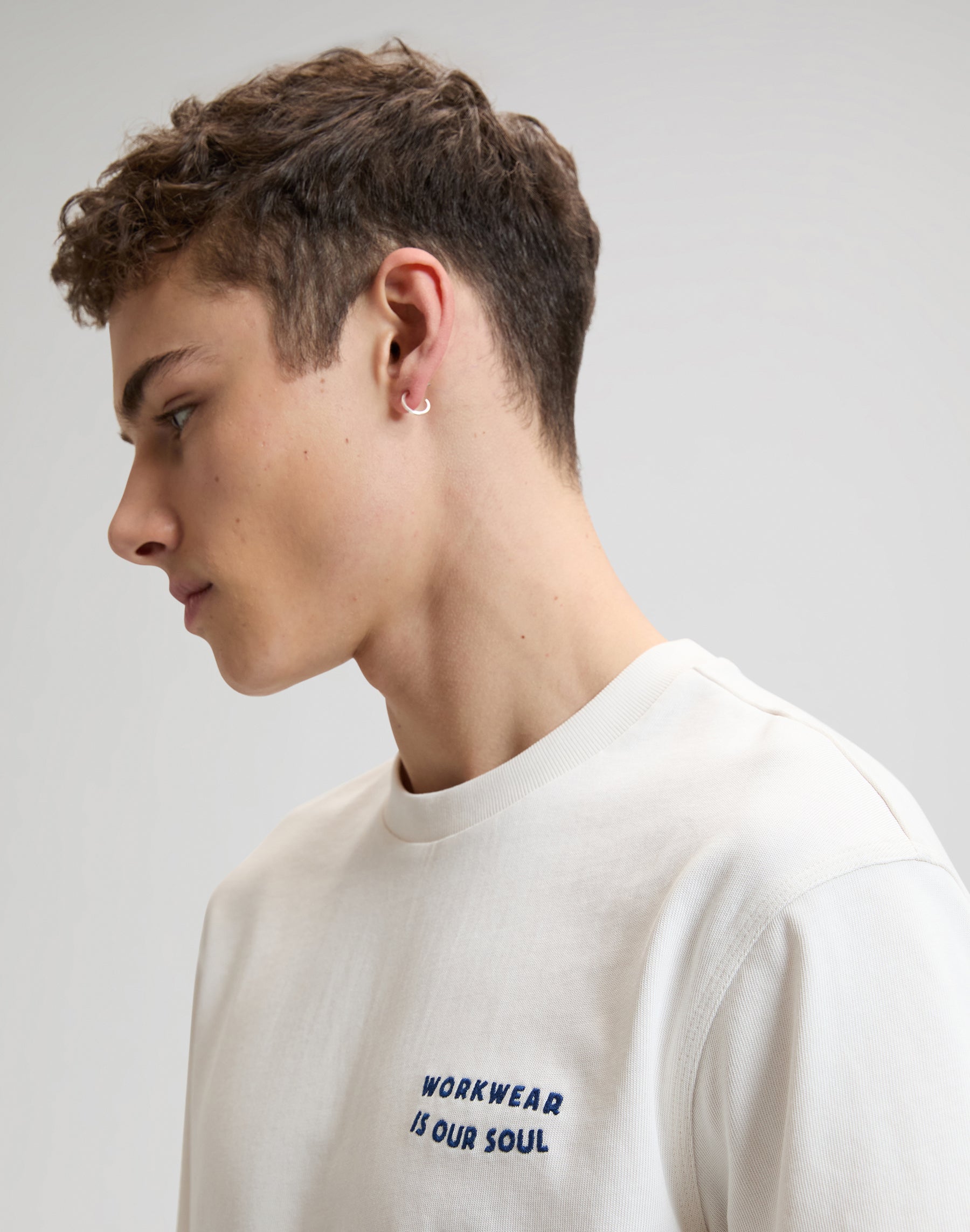 Workwear Soul Tee in Natural