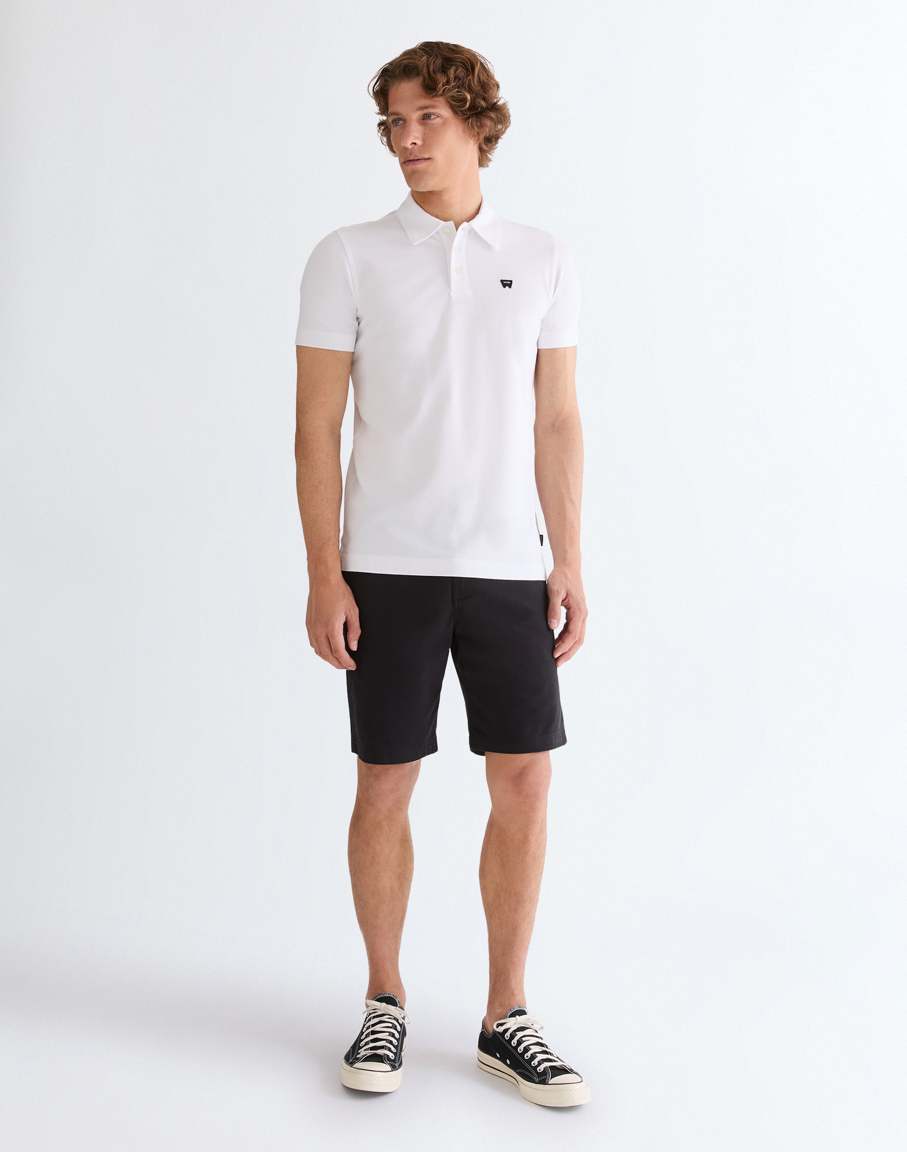Chino shorts in caviar shorts Wrangler