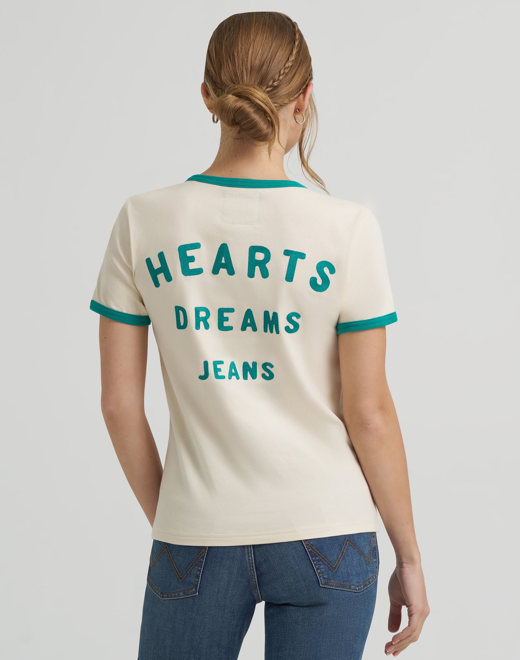 Good Jeans T-shirt in cream