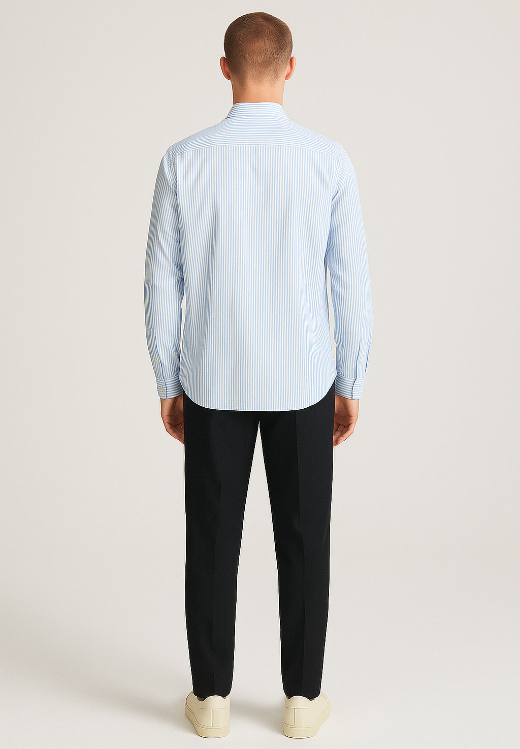 Kin/S in White+Azure Shirts GAS