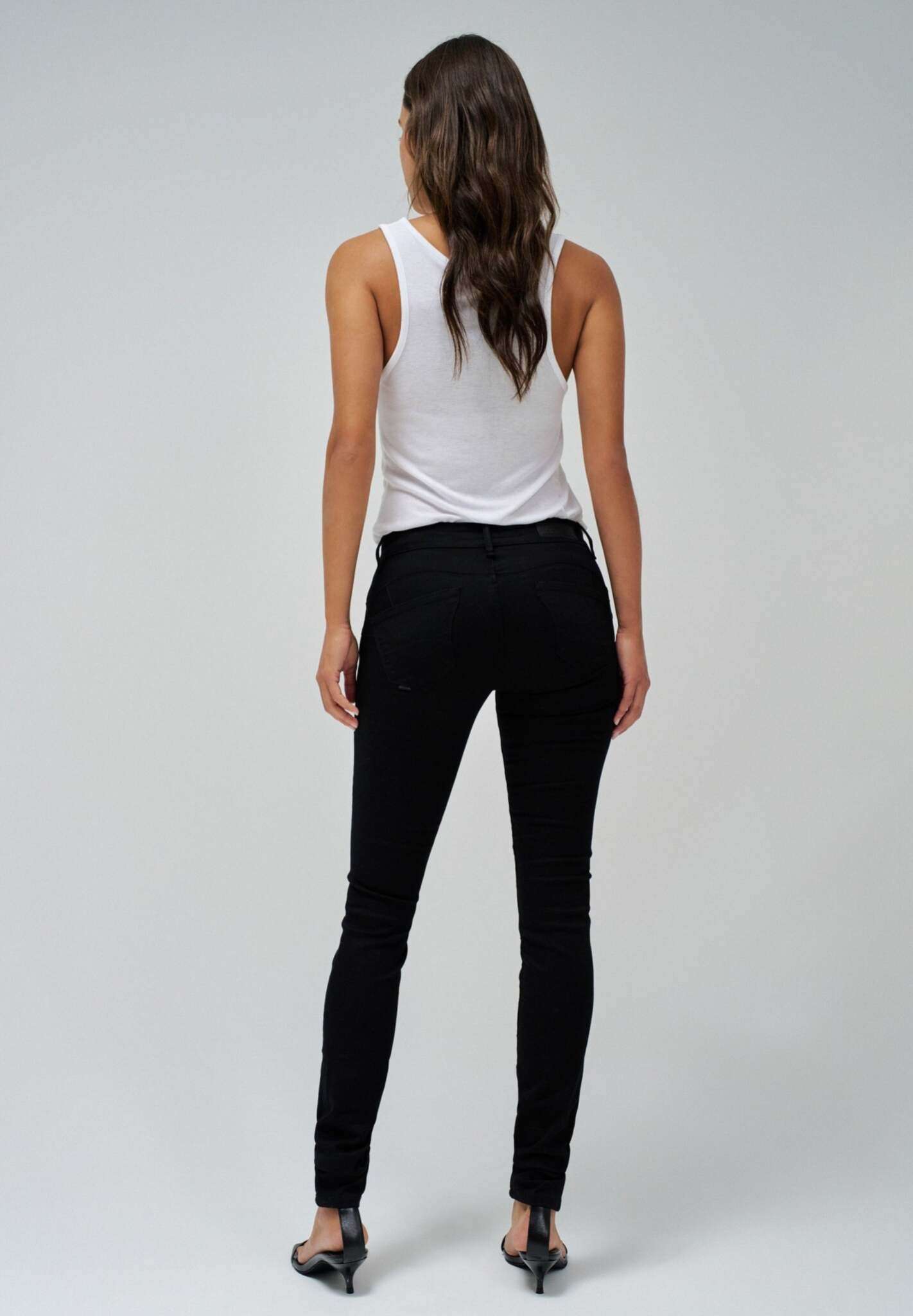 Wonder Skinny Push-Up in Black Jeans Salsa Jeans