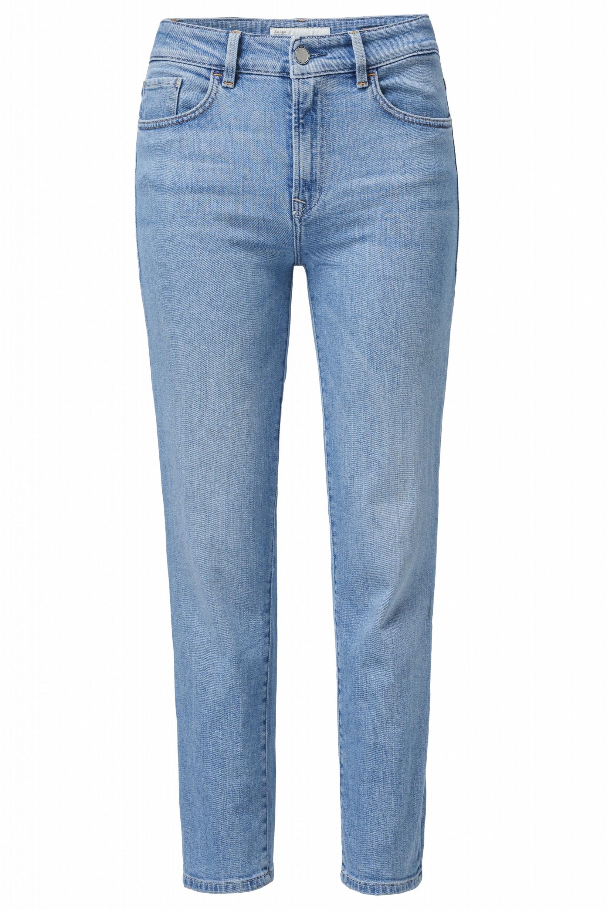 True Cropped Slim Comfort in Light Wash Jeans Salsa Jeans