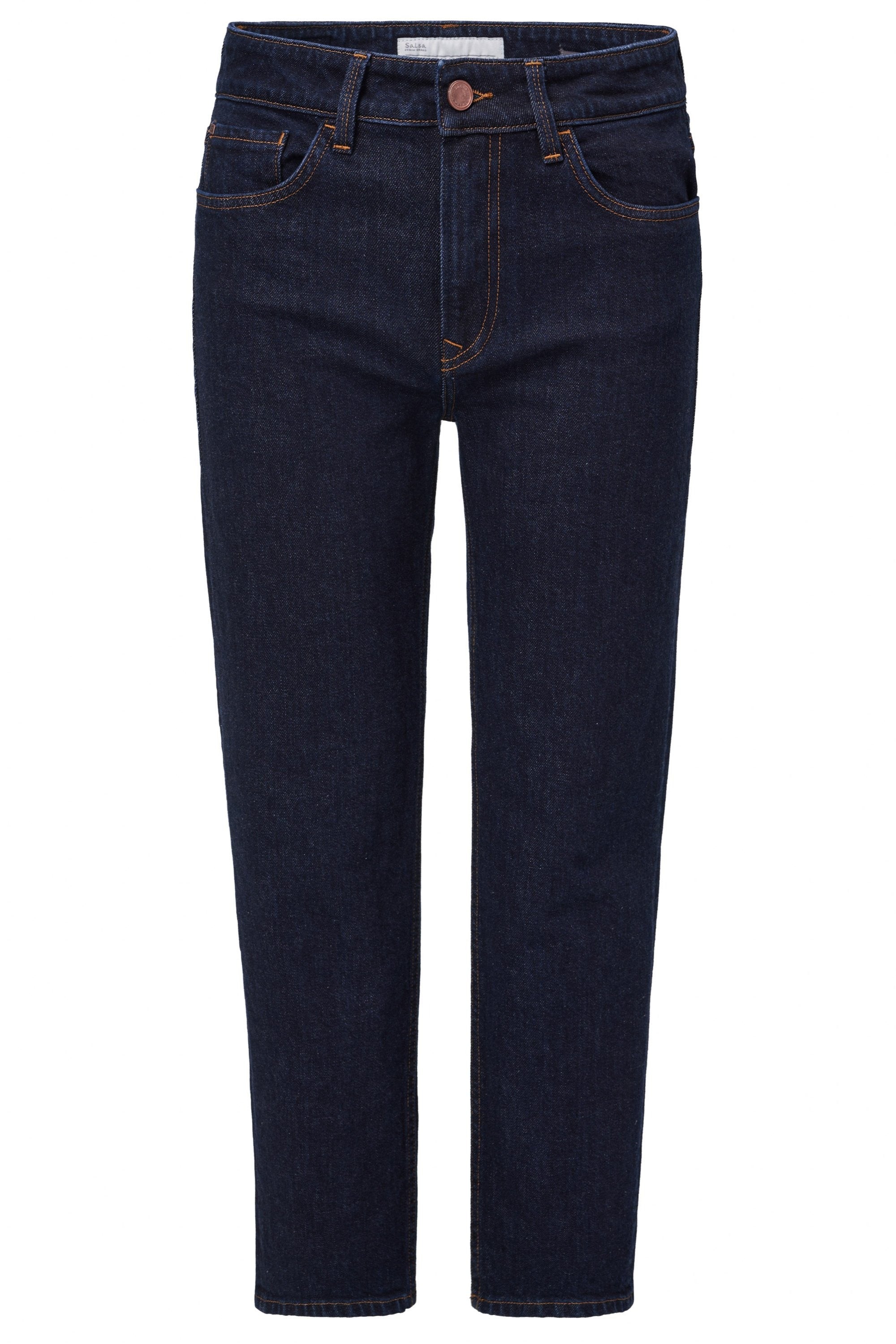 True Cropped Slim Comfort in Medium Wash Jeans Salsa Jeans