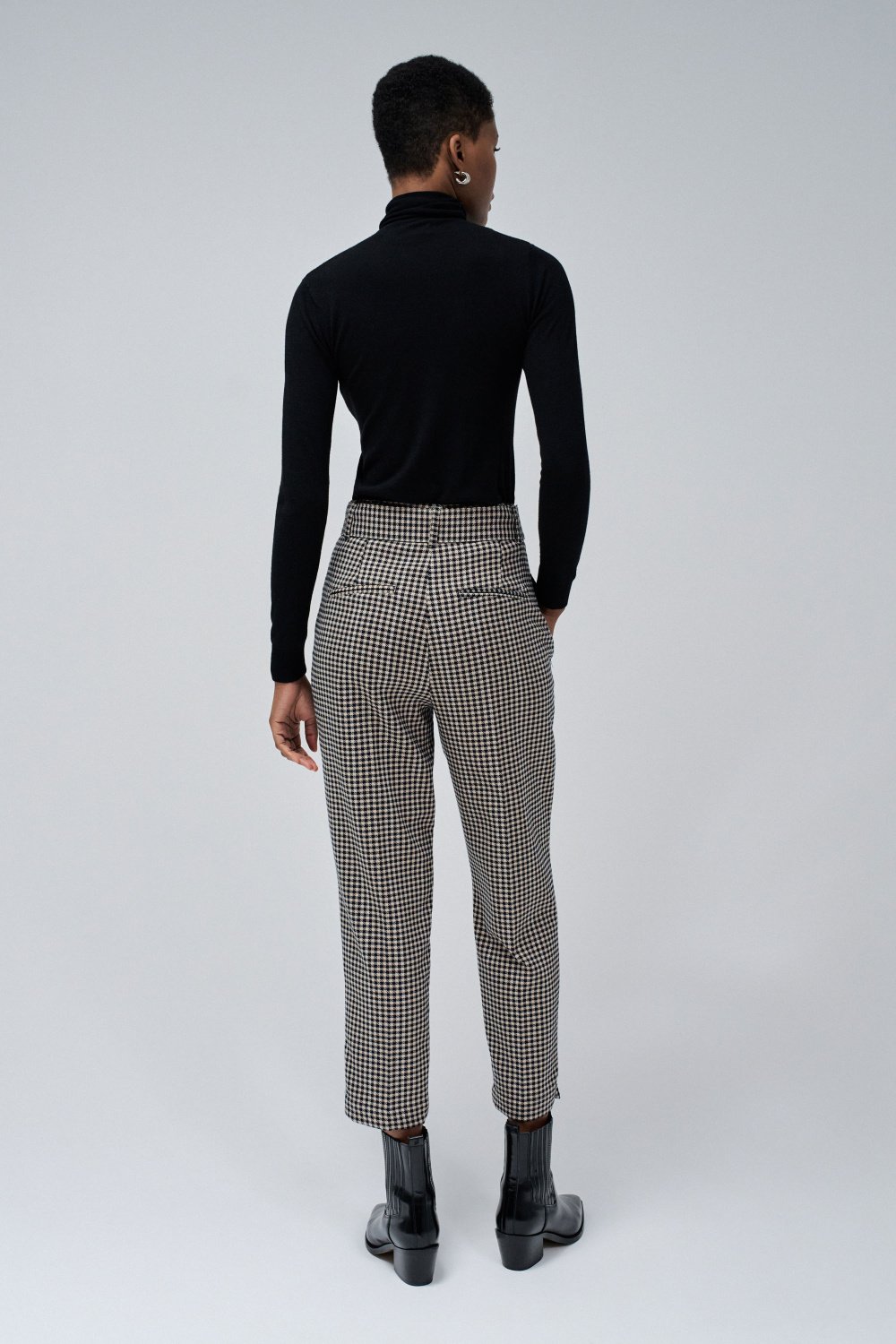 Chino Cropped Slim High Waist in Light Pearl Pants Salsa Jeans   