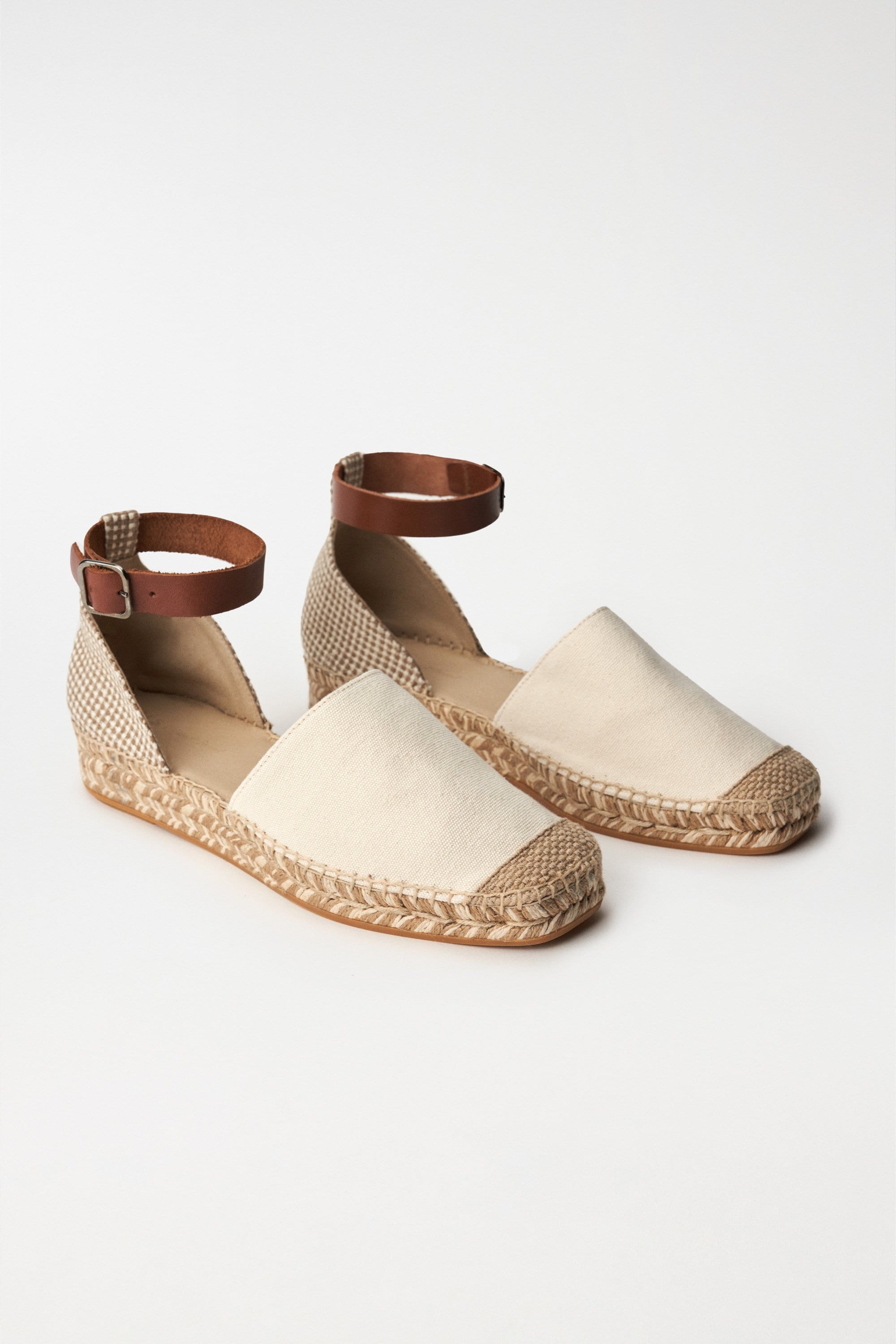 Platform espadrilles in light pearl sandals Salsa Jeans   