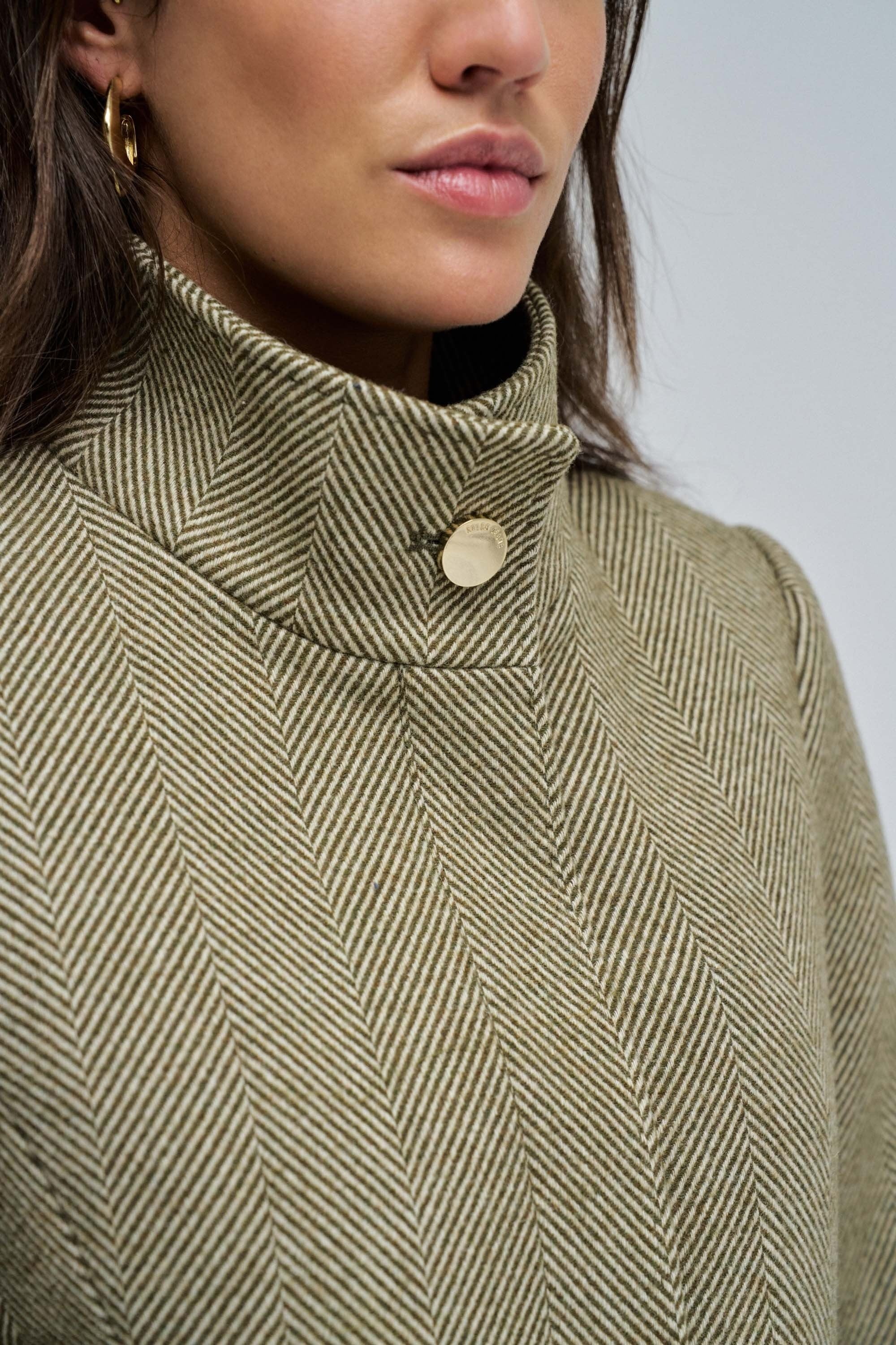 The Reimagined Wool Coat in Dark Grey Jackets Salsa Jeans