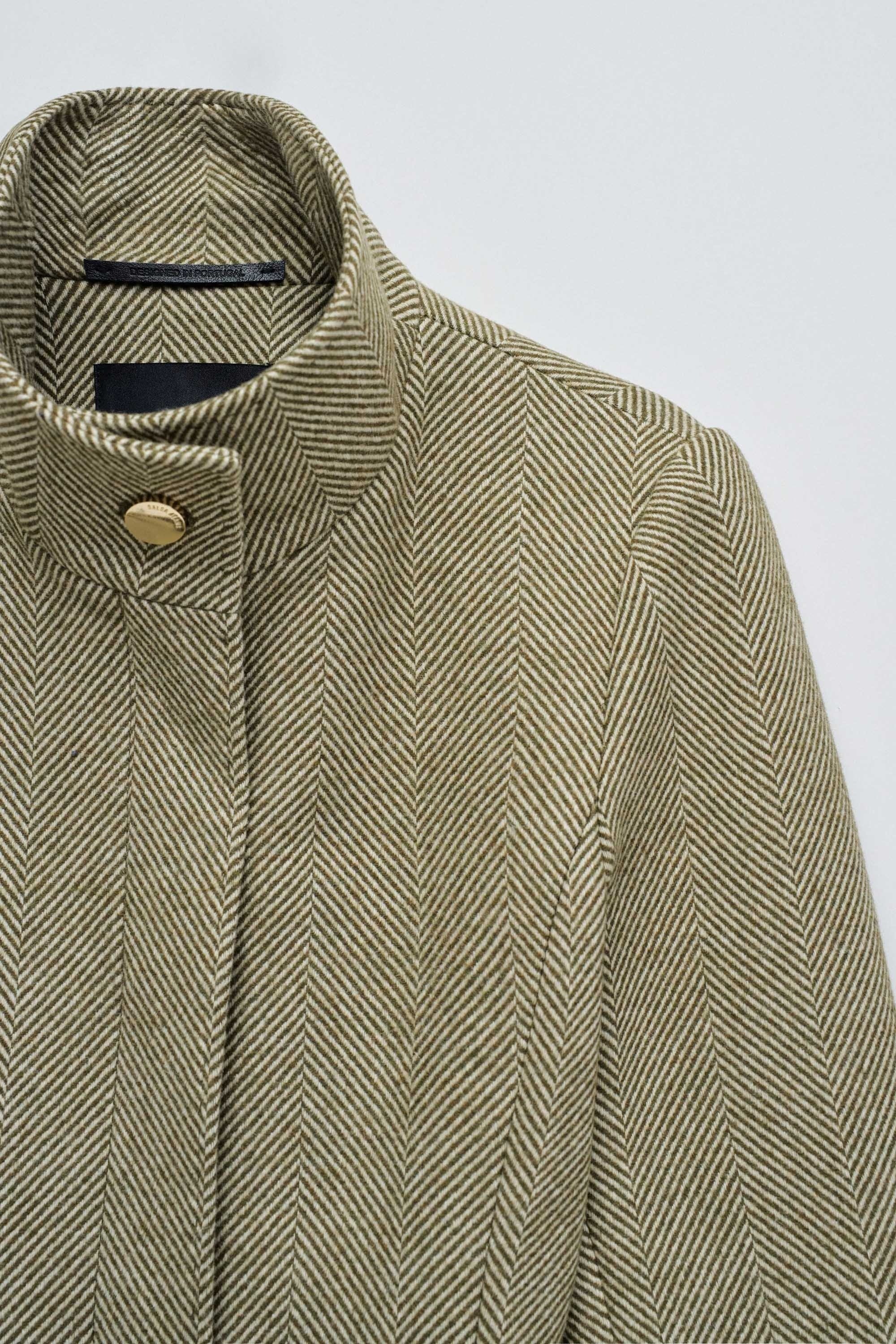 The Reimagined Wool Coat in Dark Grey Jackets Salsa Jeans