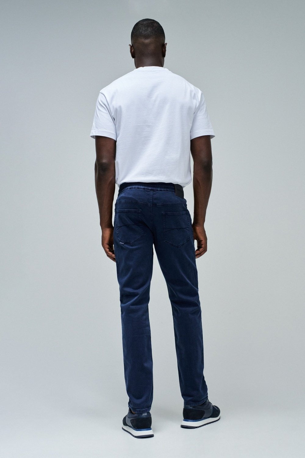 Regular Jogger S-Activ Colors in Dark Blue Pants Salsa Jeans