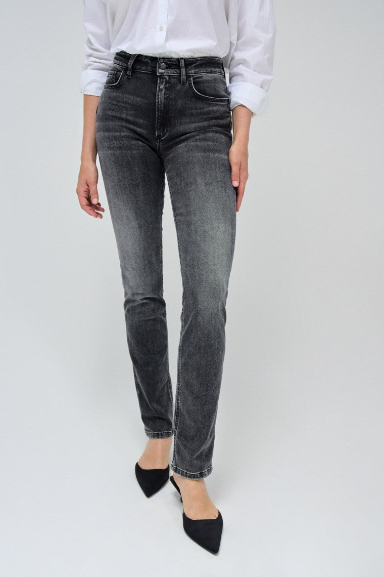 Destiny Black Slim in Black Jeans Salsa Jeans   