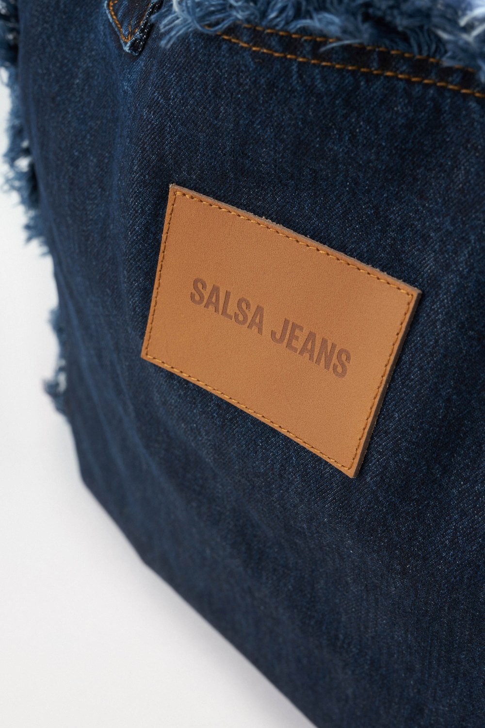 Denim tote bag in dark wash bags Salsa Jeans   