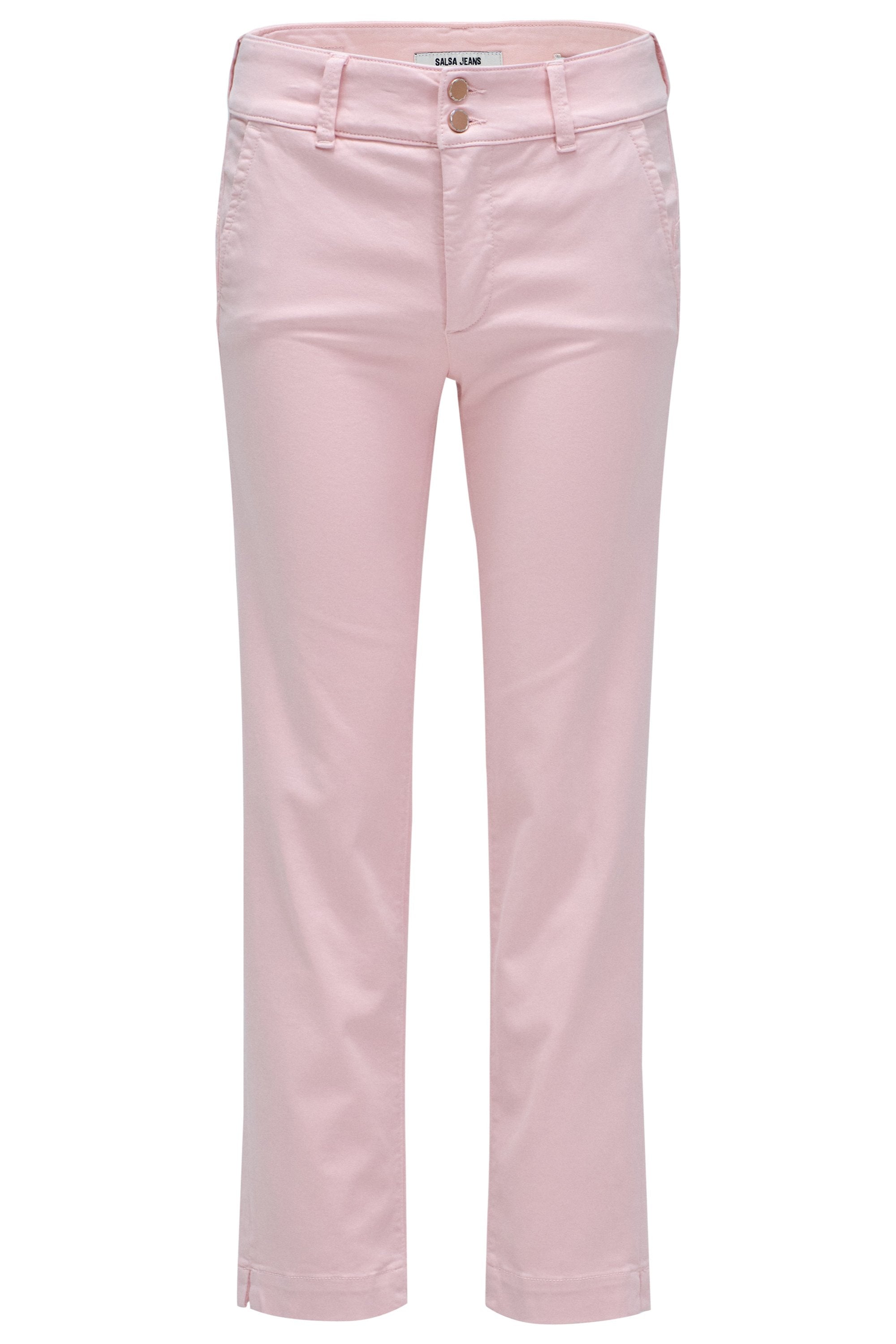 Secret Chino in Medium Pink V1 Pants Salsa Jeans