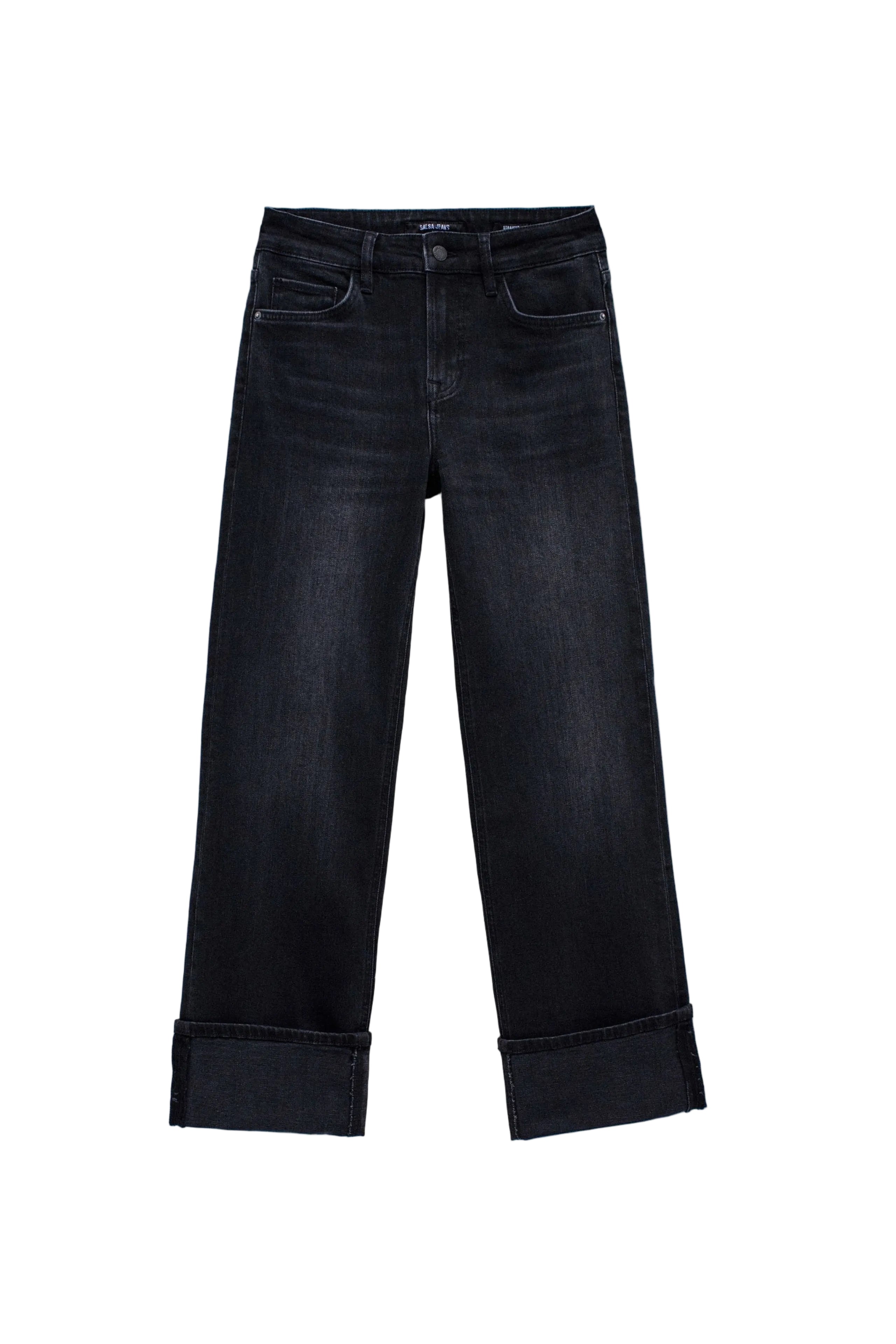 True Straight in Black Jeans Salsa Jeans